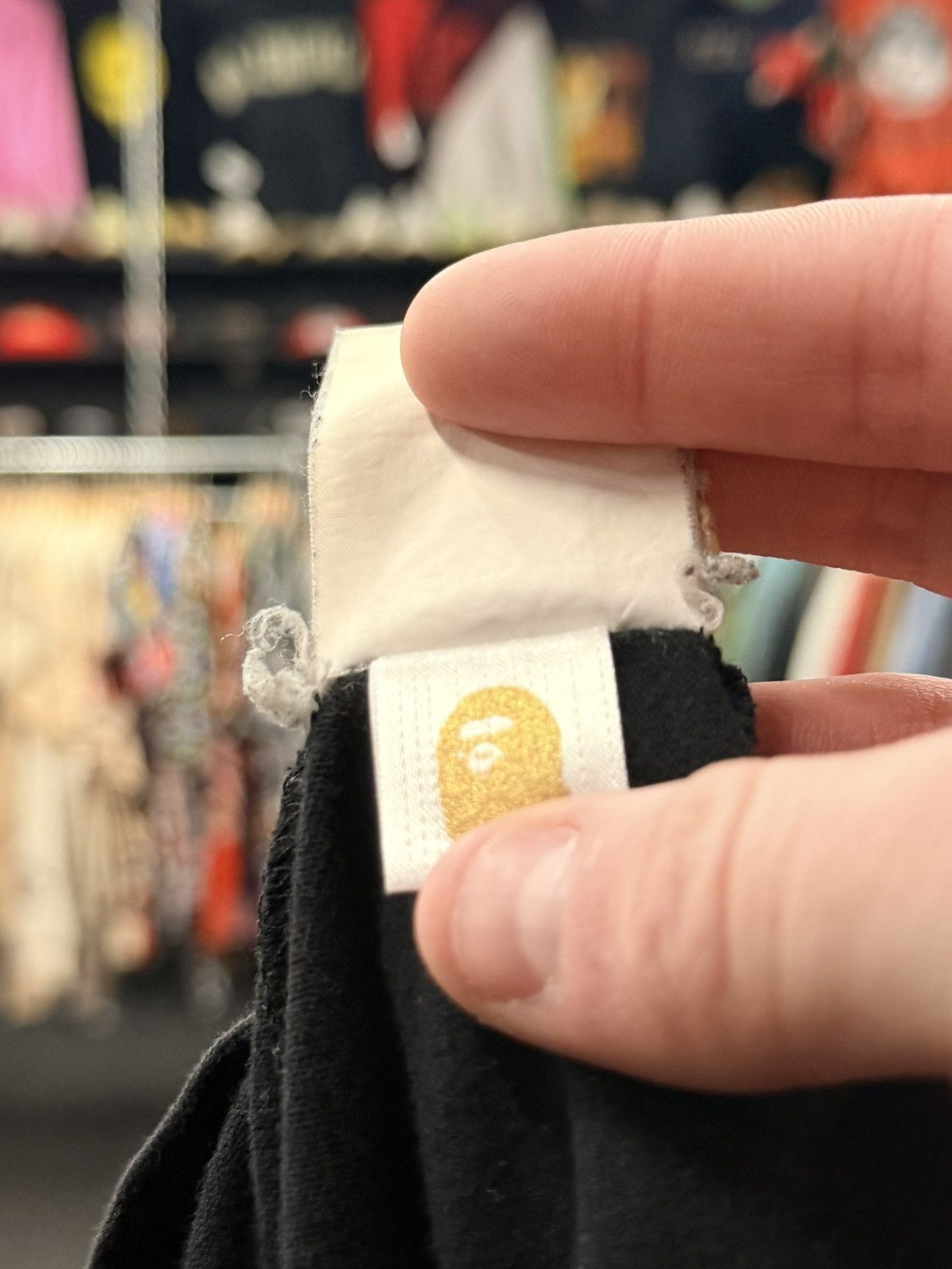 Bape Bape Logo Tee Size US XL / EU 56 / 4 - 5 Thumbnail
