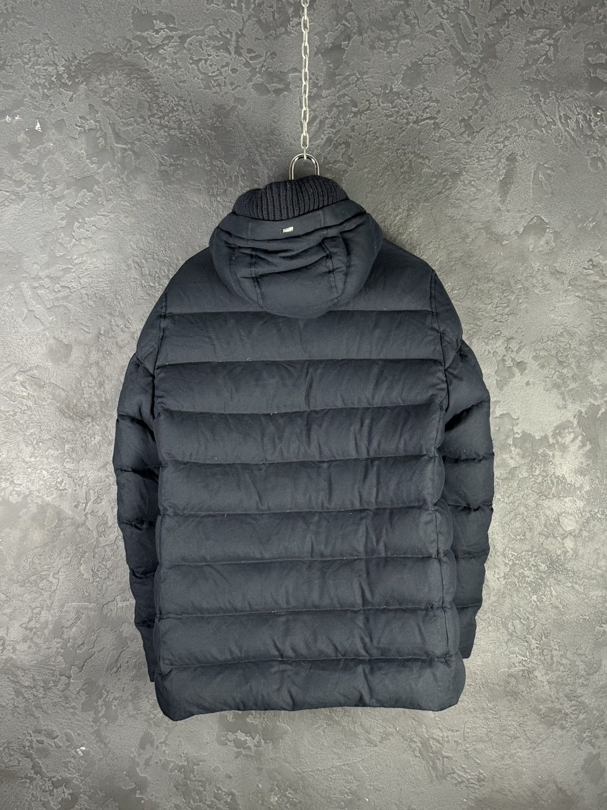 Herno HERNO Norfolk Men's Down Jacket Navy Blue Size 50 Size US M / EU 48-50 / 2 - 8 Thumbnail