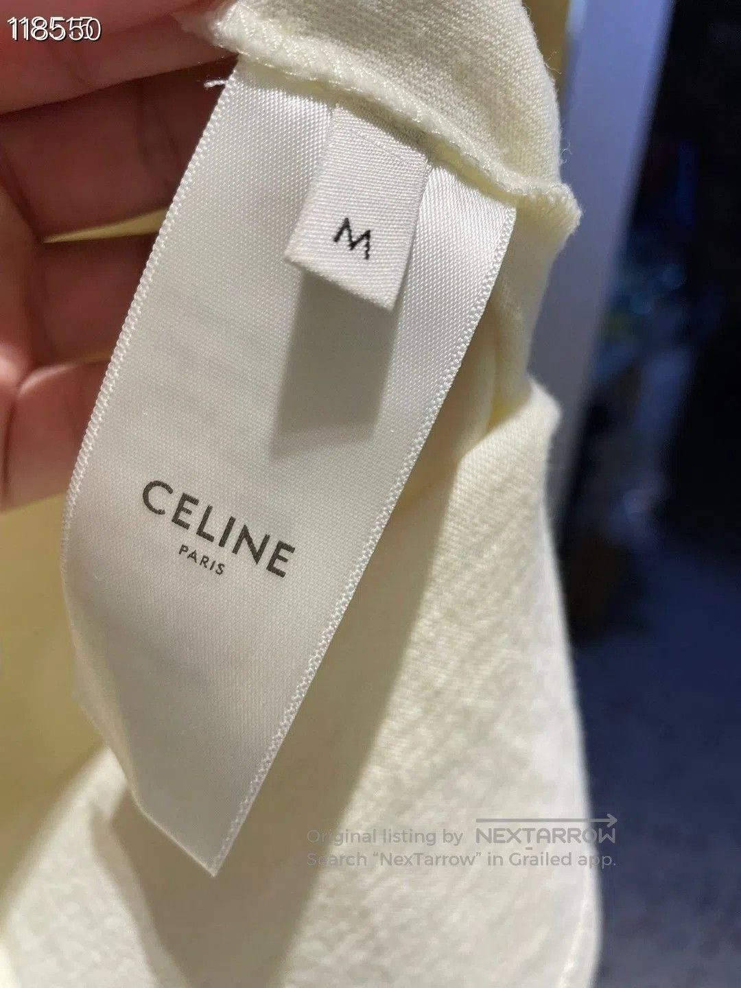 Celine Celine Anchor Logo T. Size US M / EU 48-50 / 2 - 4 Thumbnail