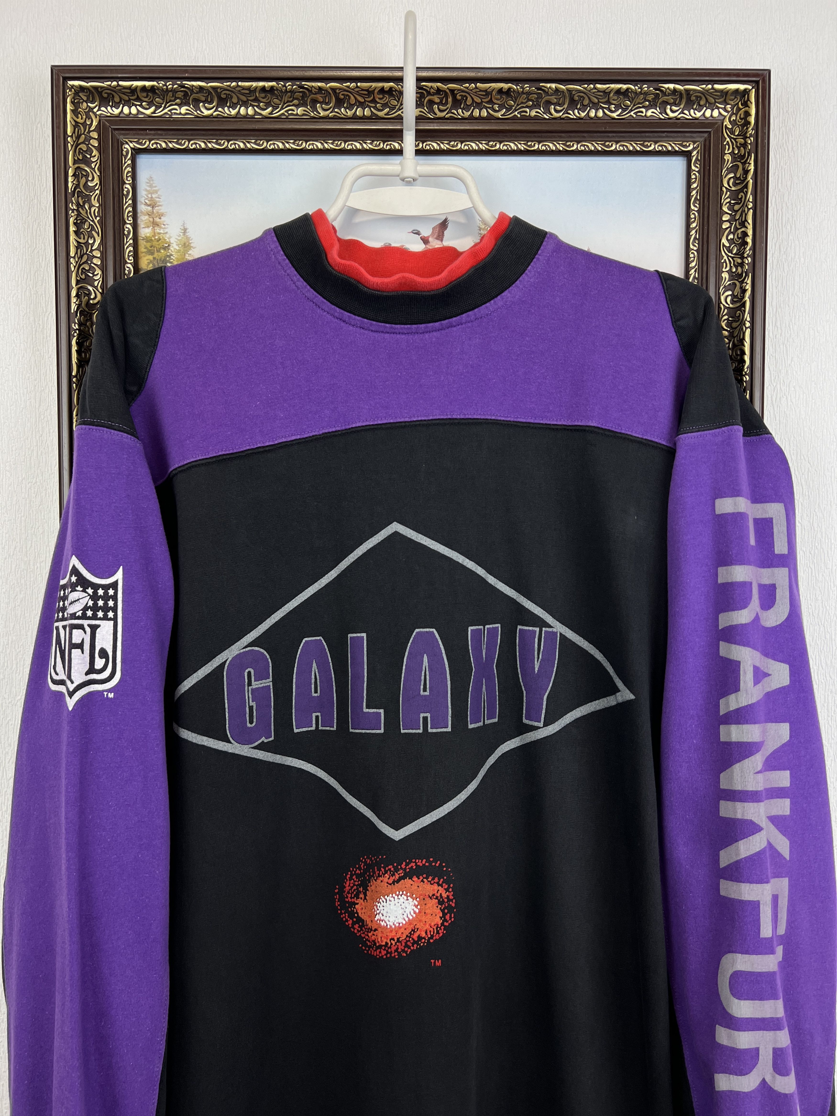 Vintage Frankfurt Galaxy World League Football NFL Sweatshirt Track Size US L / EU 52-54 / 3 - 2 Thumbnail