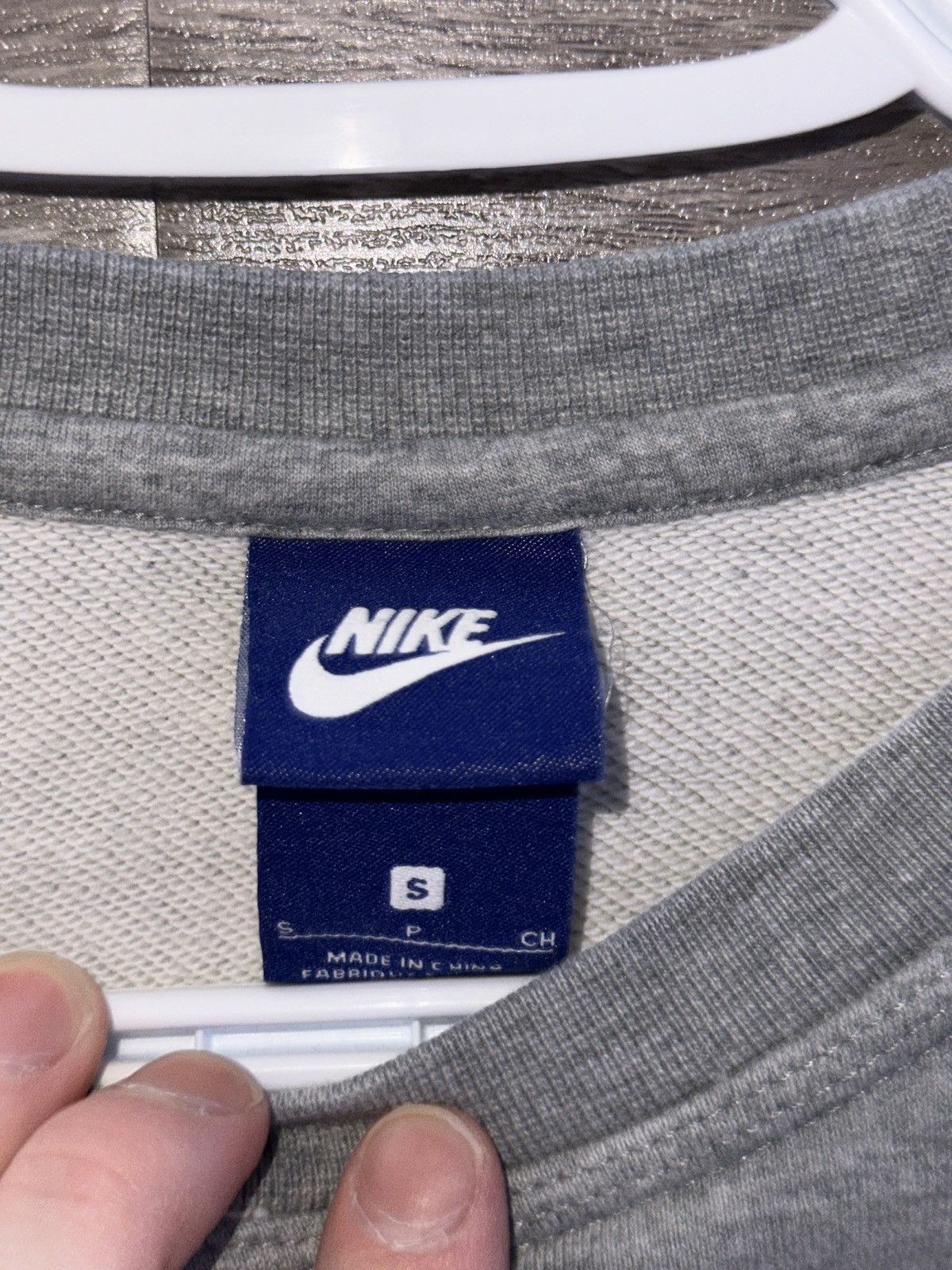 Nike Nike Crewneck Sweatshirt – Heather Grey Size US S / EU 44-46 / 1 - 3 Thumbnail