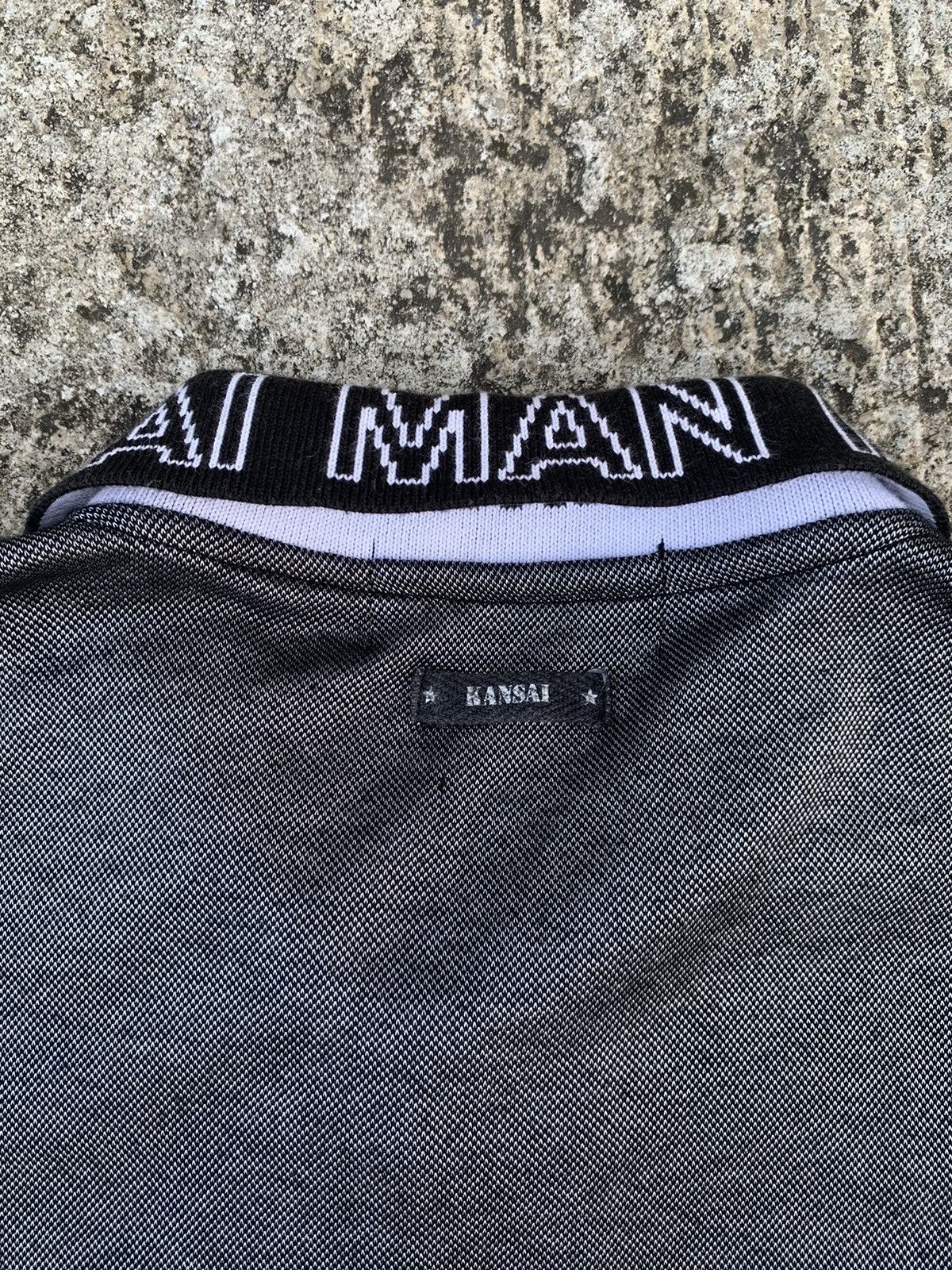 Kansai man short sleeve button up shirt
