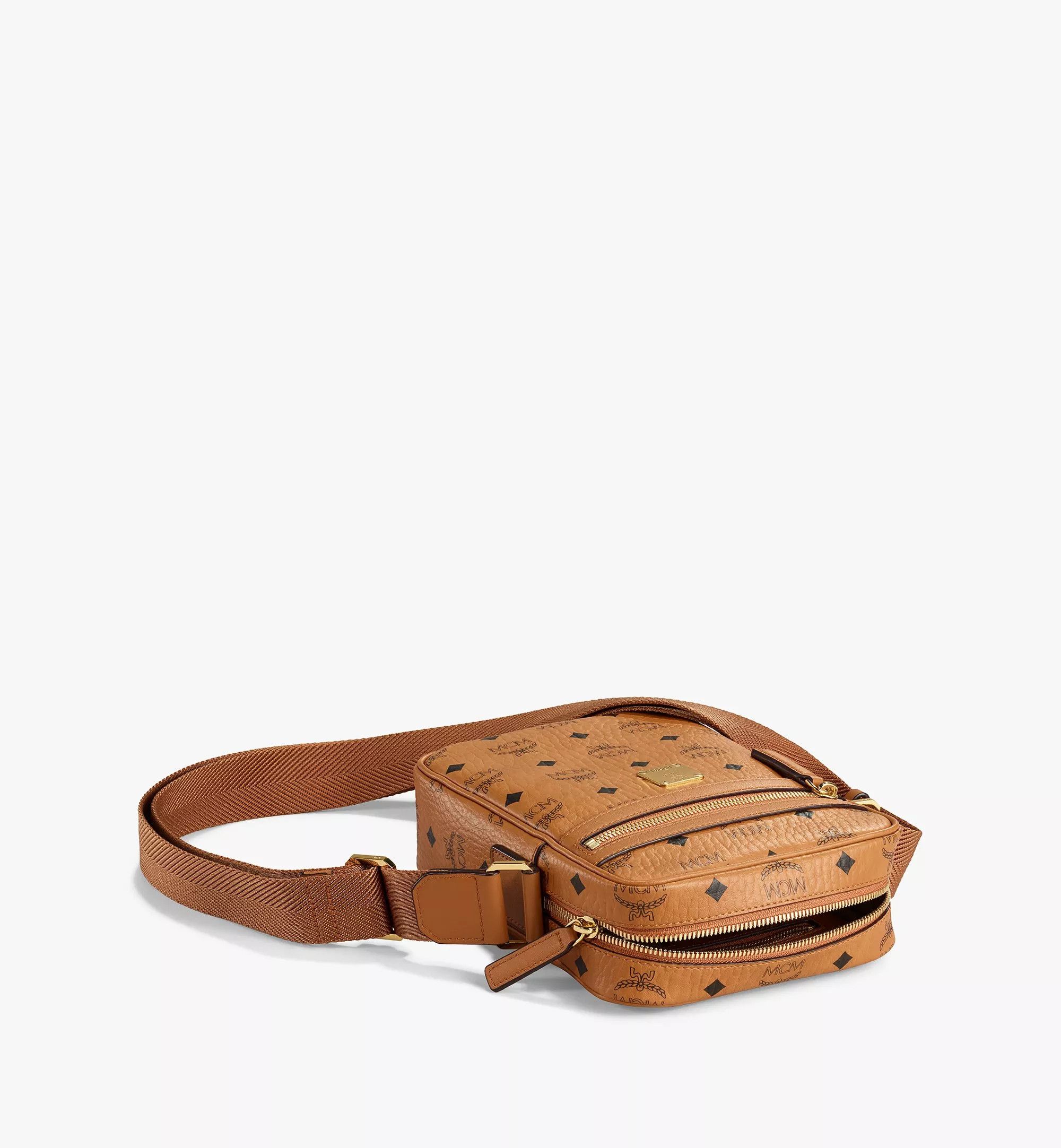 MCM o1mt1gz0125 Size: OS / Mini Crossbody Bag in Brown/Black Size ONE SIZE - 4 Thumbnail