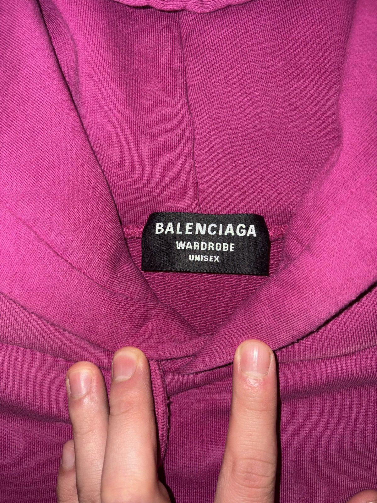 Balenciaga Balenciaga Campaign Logo Faded Hoodie Size US L / EU 52-54 / 3 - 4 Thumbnail
