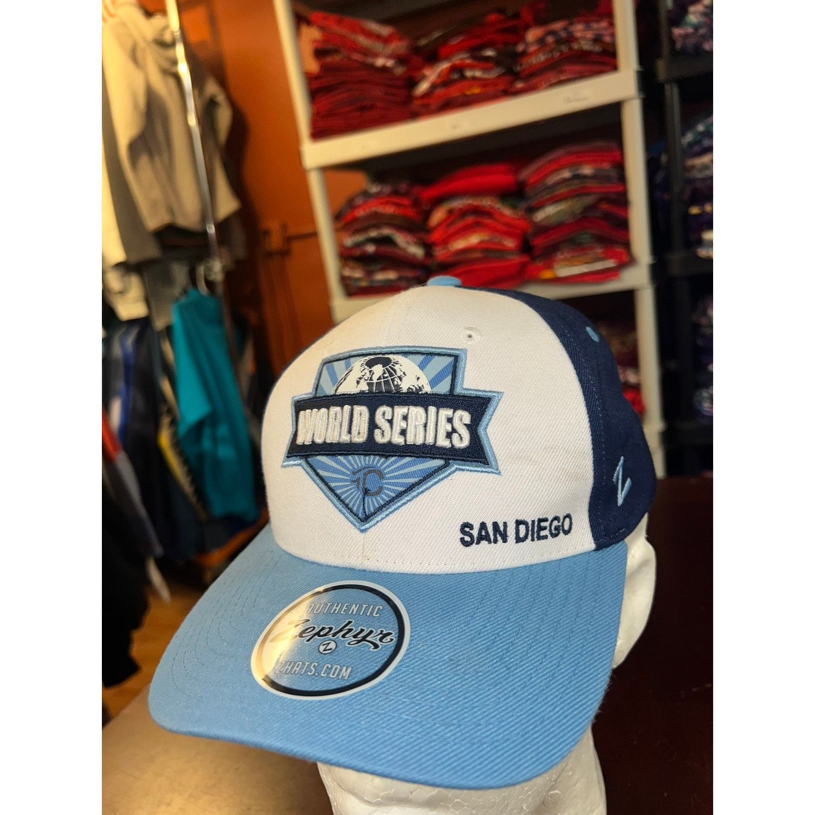 Zephyr Triple Crown World Series Hat Zephyr San Diego Snapback OS Size ONE SIZE - 3 Thumbnail