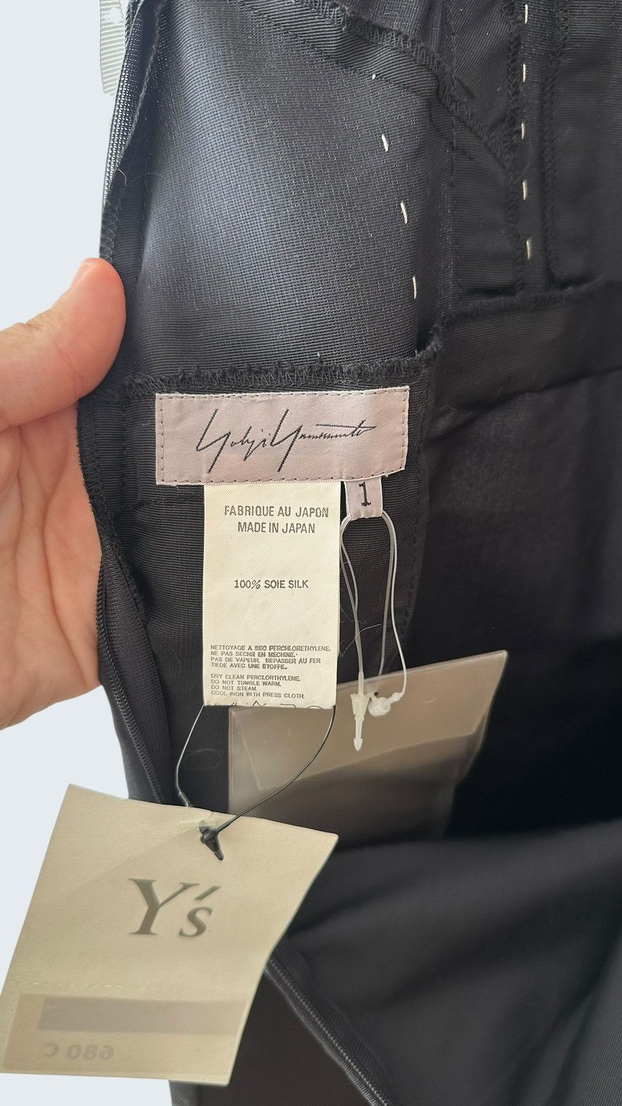 Yohji Yamamoto Yohji Yamamoto SS2000 Runway Backless Silk Stitch Dress Size S / US 4 / IT 40 - 16 Thumbnail
