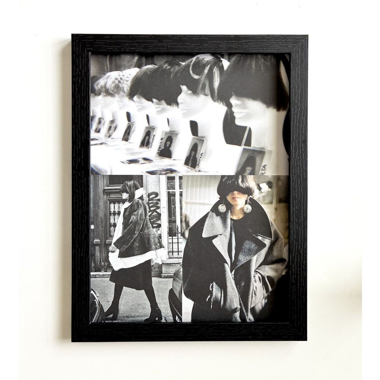 Maison Margiela × Vintage Maison Margiela wigs Archive Fashion photo framed 9x12 Size ONE SIZE - 1 Thumbnail