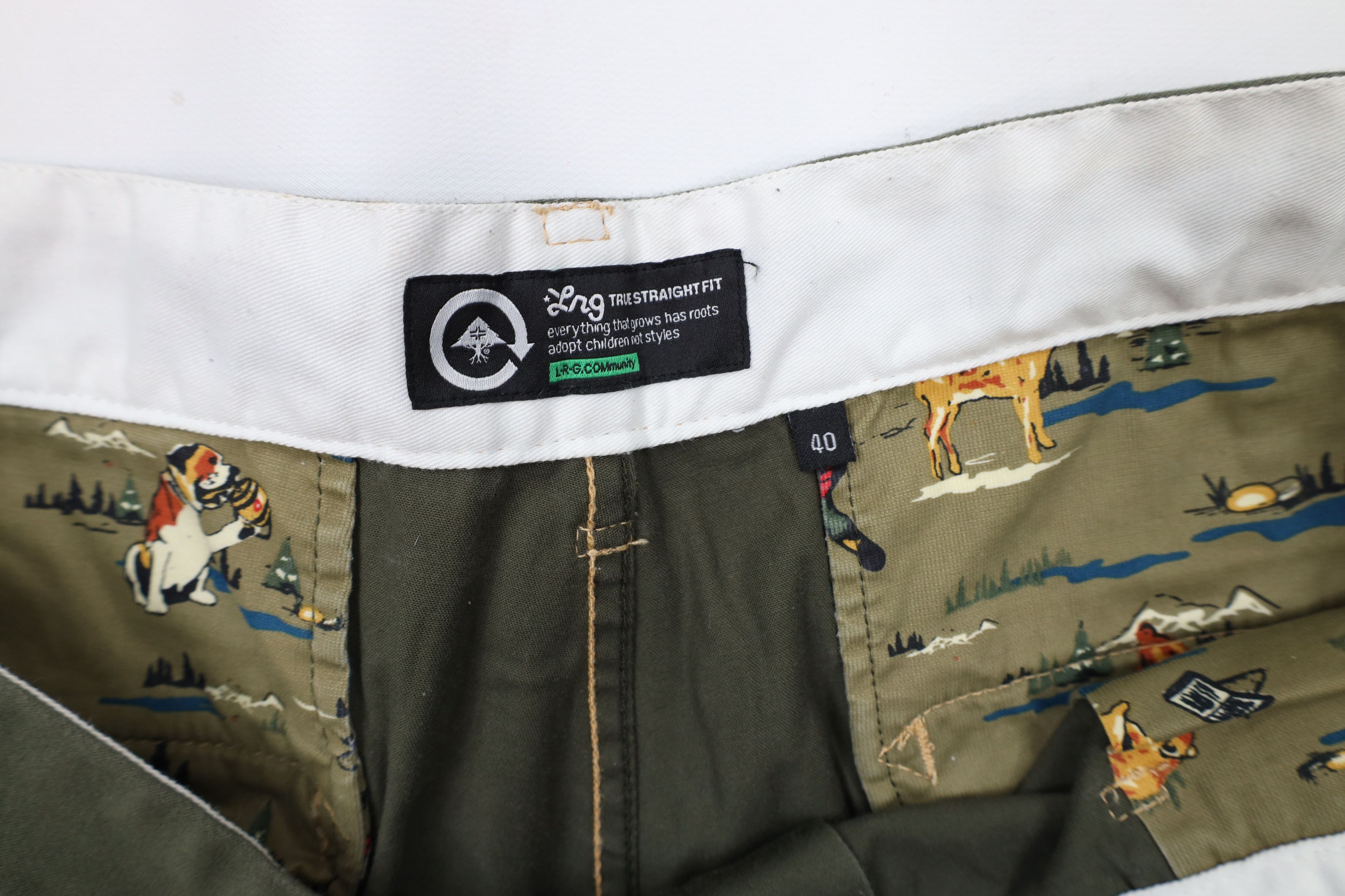 LRG × Vintage Vintage Y2K LRG Lifted Research Group Straight Leg Pants Size US 40 / EU 56 - 9 Thumbnail
