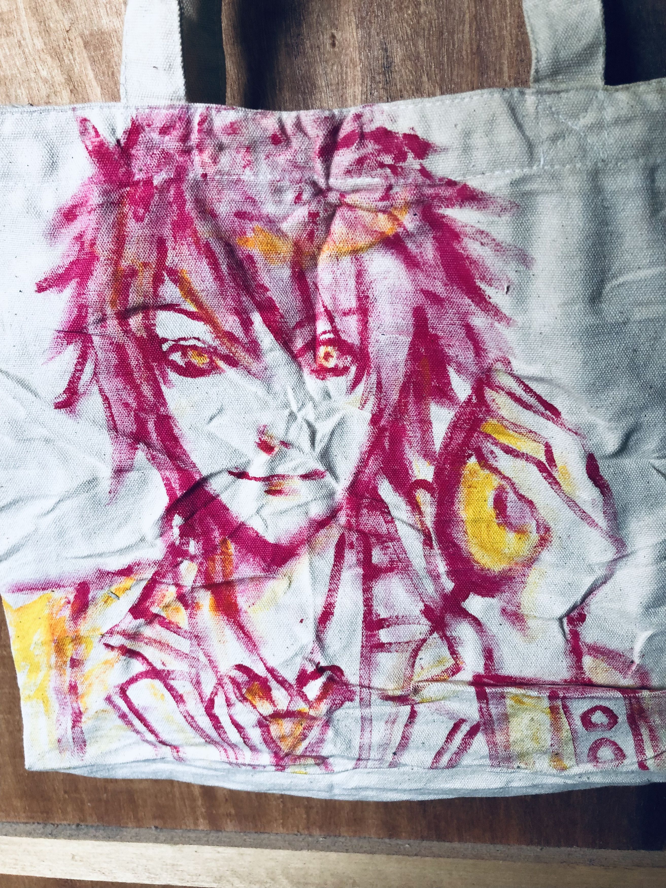 American Apparel × Japanese Brand Rare‼️Japanese Anime Naruto Art Design Handmade Size ONE SIZE - 2 Thumbnail
