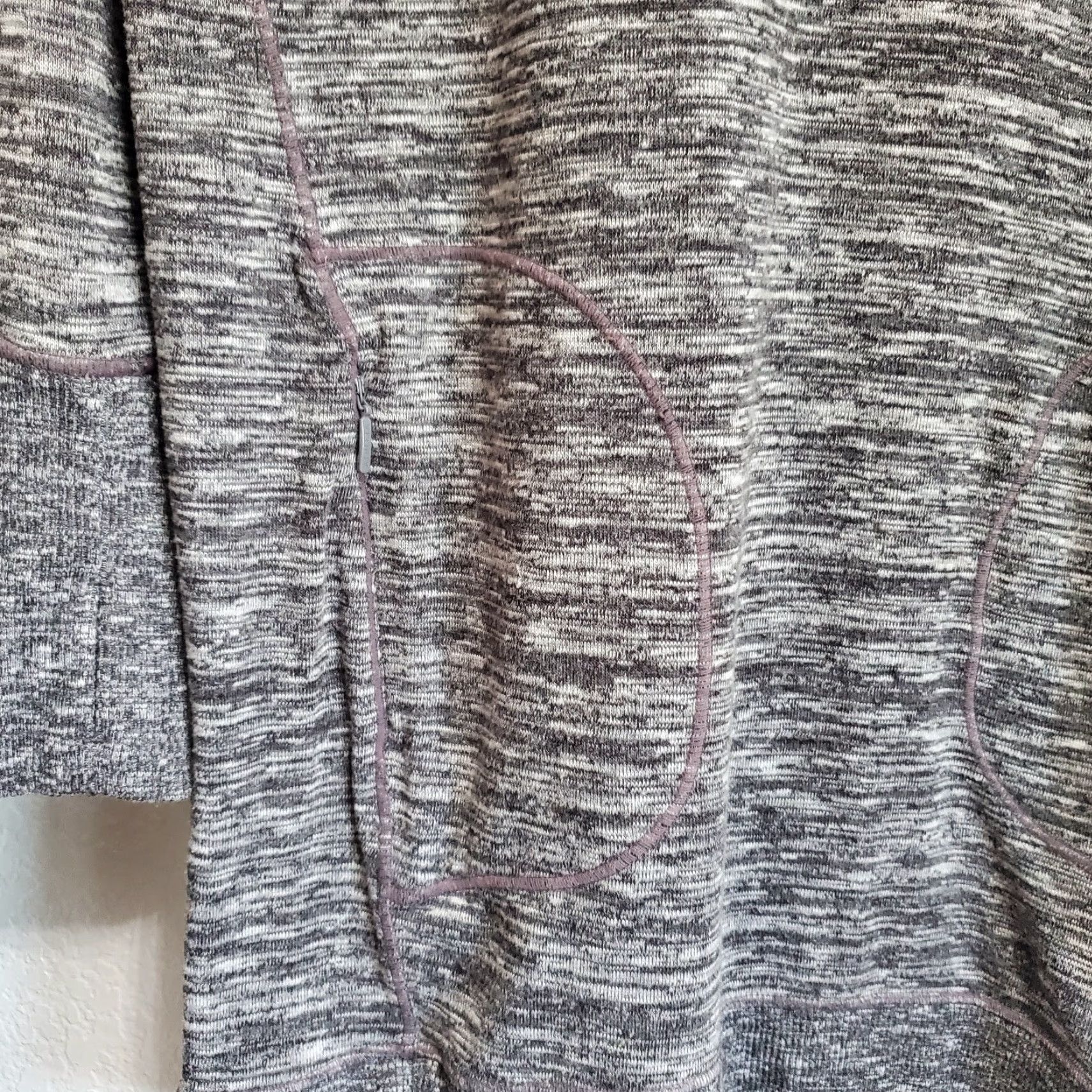 Athleta Athleta Sweatshirt Dress Womens M Gray Hooded Long Sleeve Stretch Casual Active Size M / US 6-8 / IT 42-44 - 6 Thumbnail