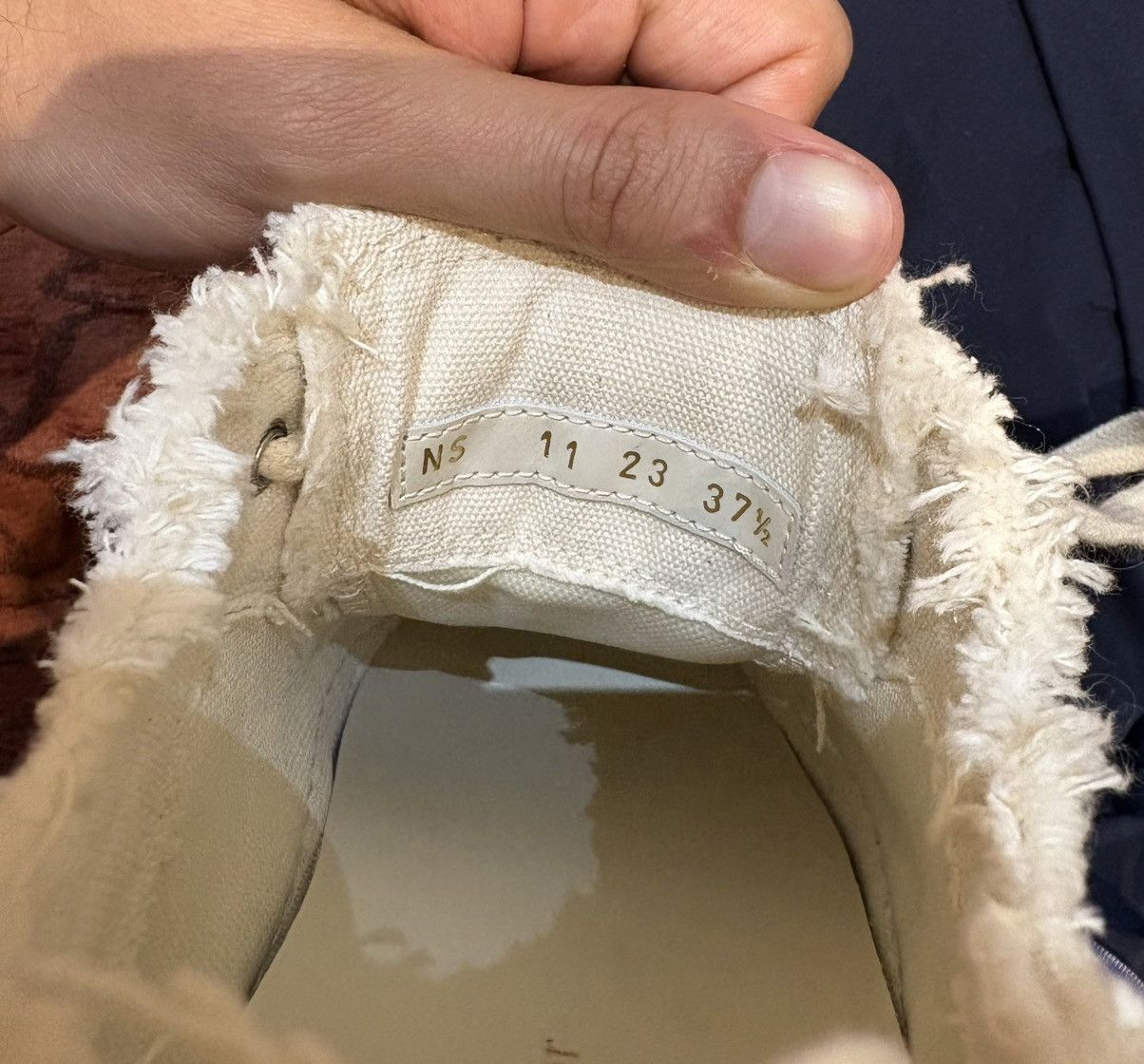 Dior Dior Walk’n’Dior Platform Sneakers Canvas Ecru 02U 7.5 US Size US 7.5 / IT 37.5 - 8 Thumbnail
