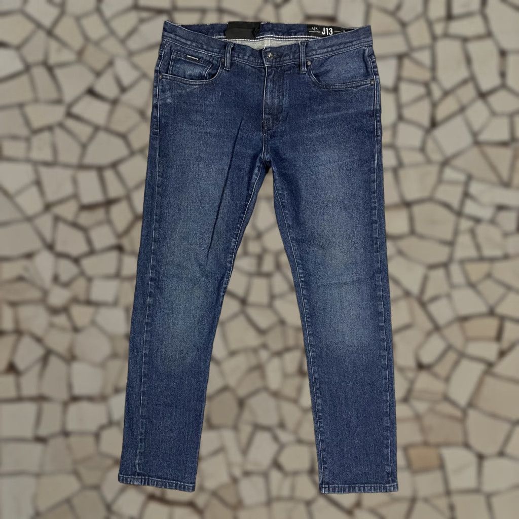 VINTAGE Armani Exchange Jeans Mens 33 Slim Fit Blue Denim Straight