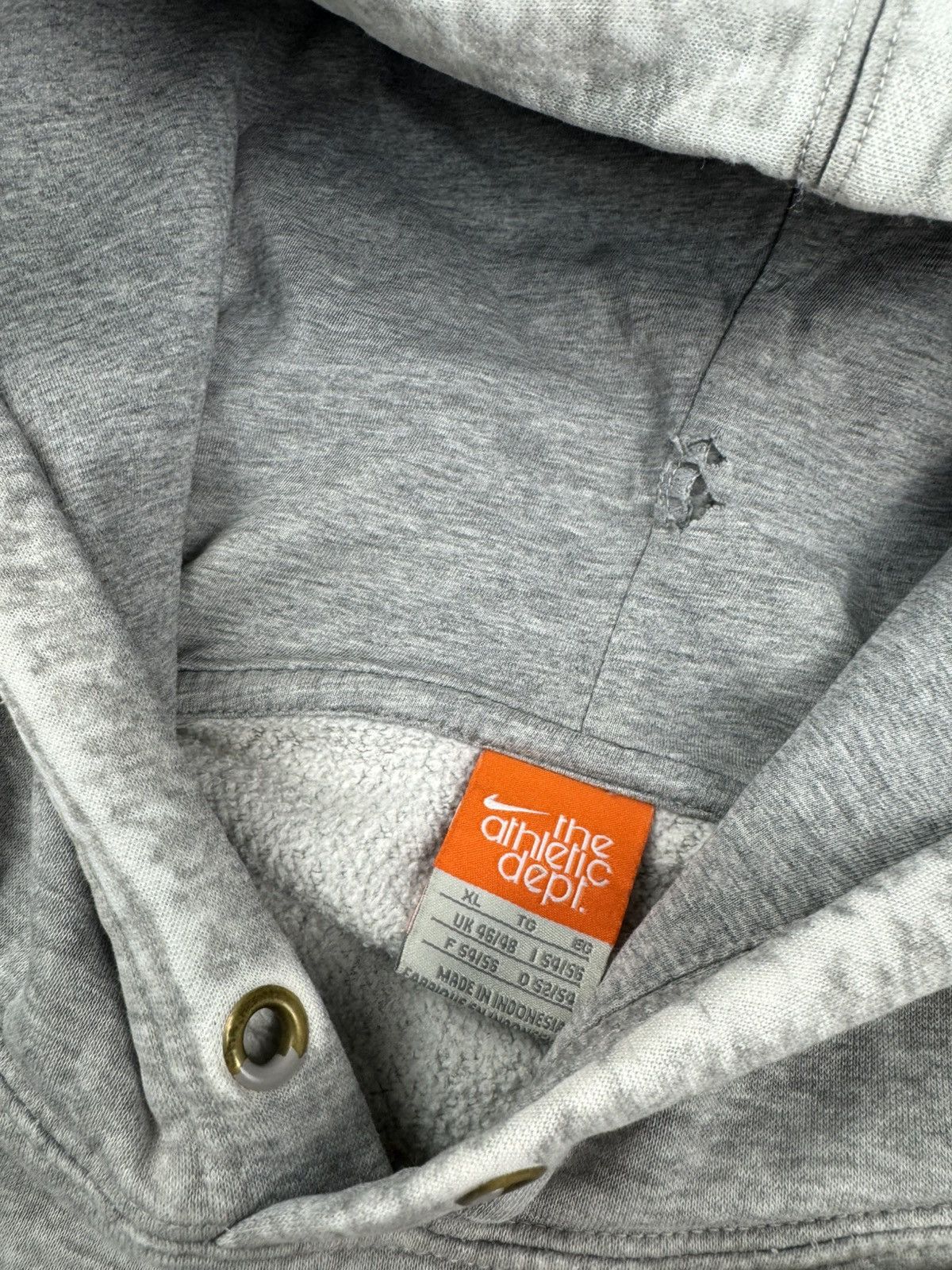 Nike × Vintage NIKE VINTAGE CENTER LOGO OVERSIZE BOXY HOODIE Size US XL / EU 56 / 4 - 7 Thumbnail