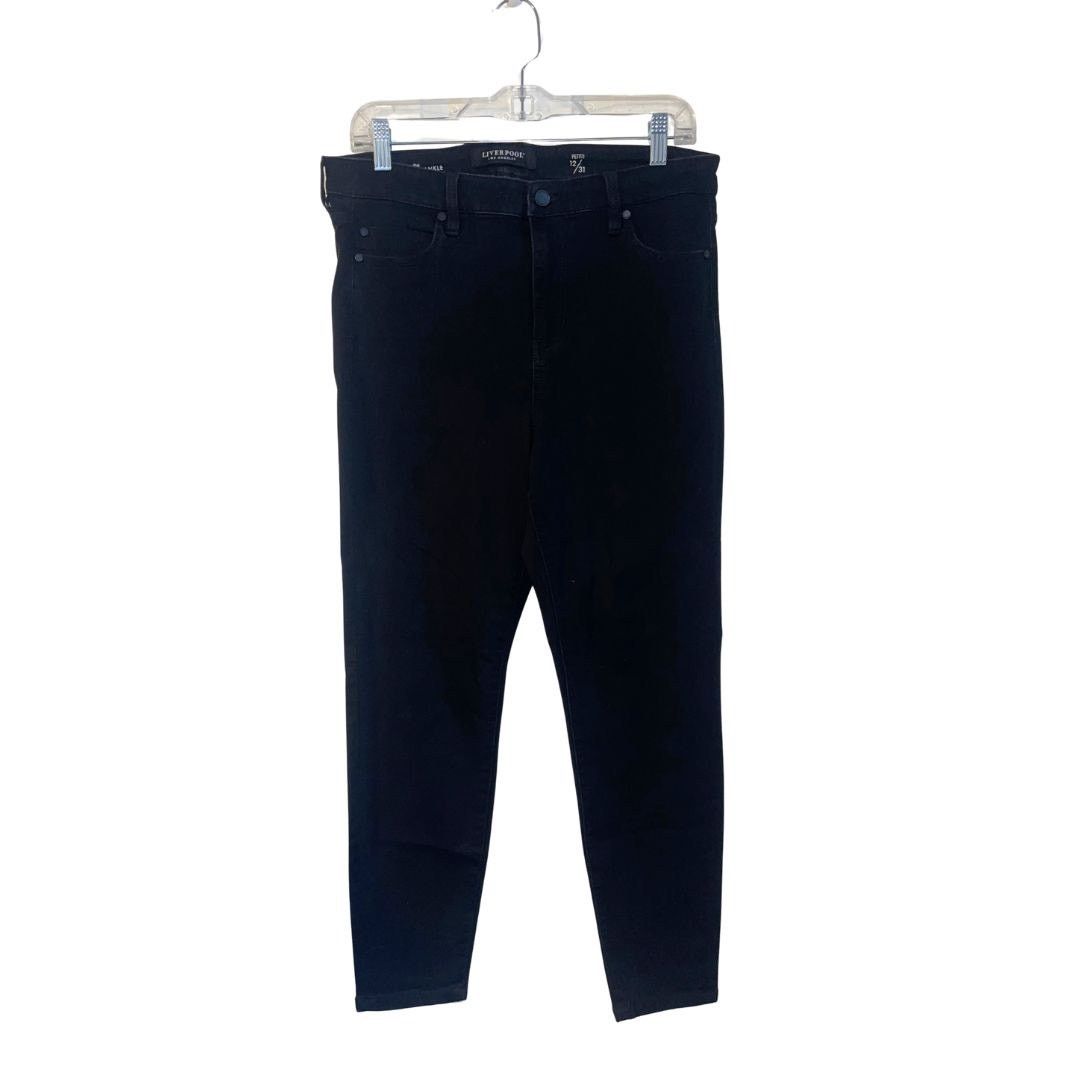 Other Liverpool High Rise Ankle Skinny Jeans Denim Size 12P Goth Size 34" / US 12 / IT 48 - 2 Thumbnail