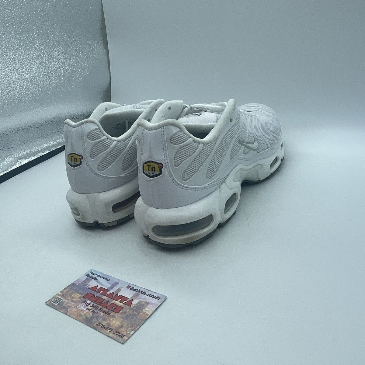 Nike Air max plus white Size US 9.5 / EU 42-43 - 5 Thumbnail