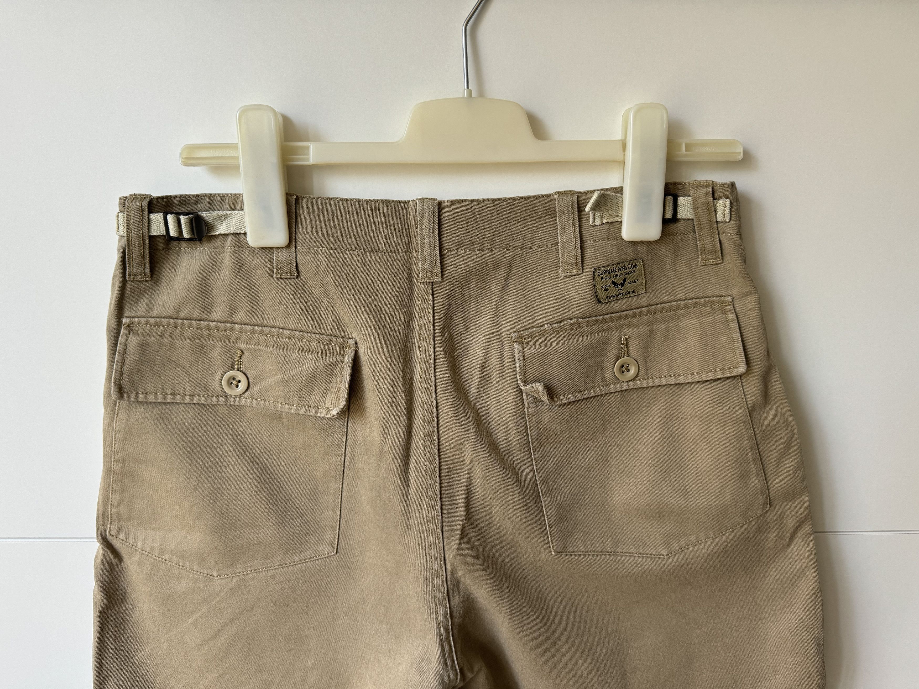 Supreme [30] B.D.U. Field Shorts in Khaki (SS11) Size US 32 / EU 48 - 6 Thumbnail