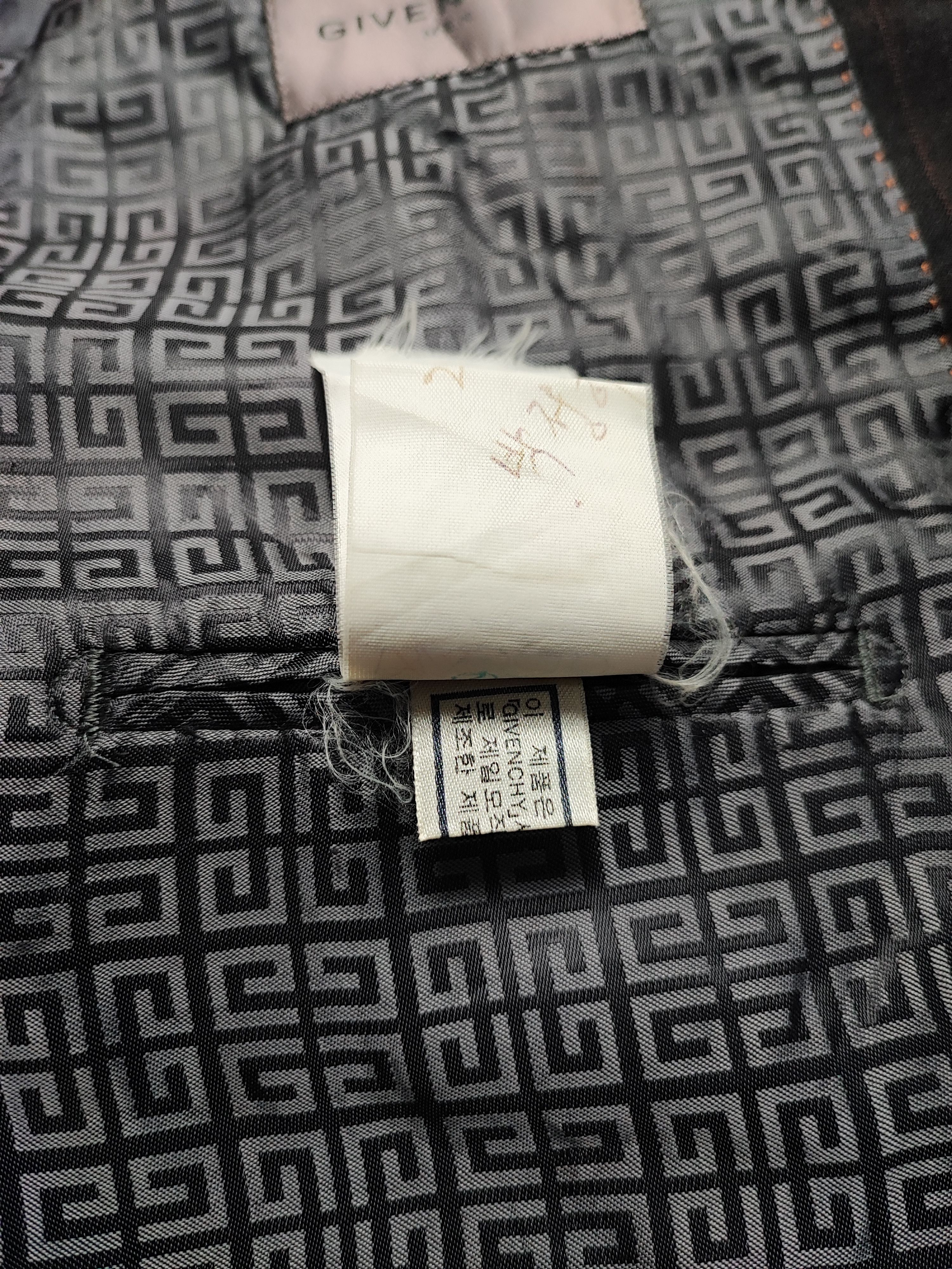 Givenchy Vintage rare Givenchy Blazer Jacket Size 44R - 21 Thumbnail