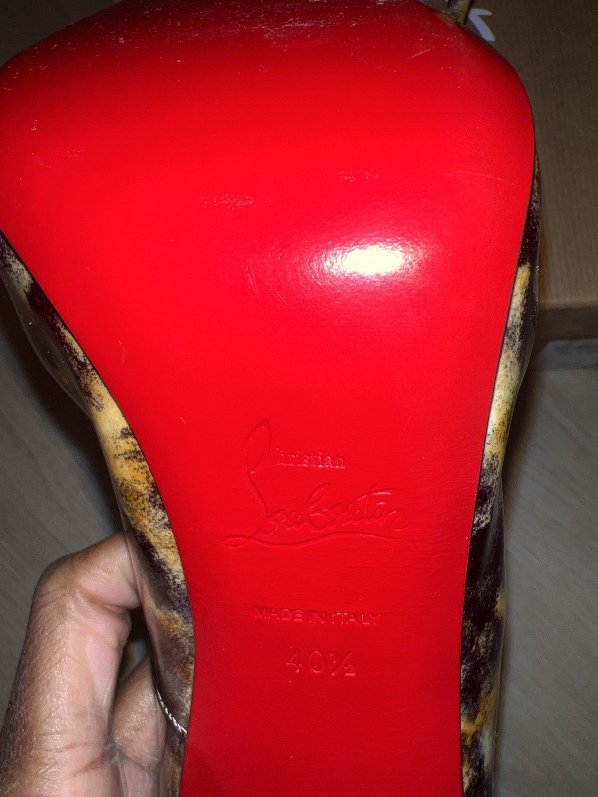 Christian Louboutin Christian Louboutin So Kate “Vernis Mouchete” Size US 10.5 / IT 40.5 - 4 Thumbnail