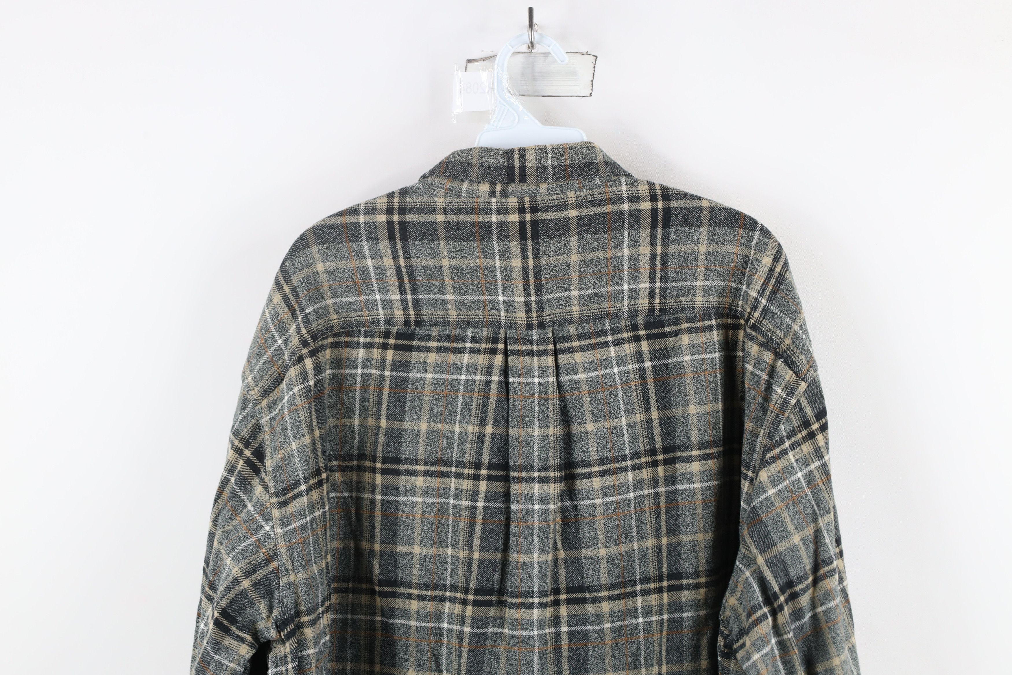 Vintage Vintage 90s Streetwear Collared Button Down Shirt Plaid Size US XXL / EU 58 / 5 - 9 Thumbnail