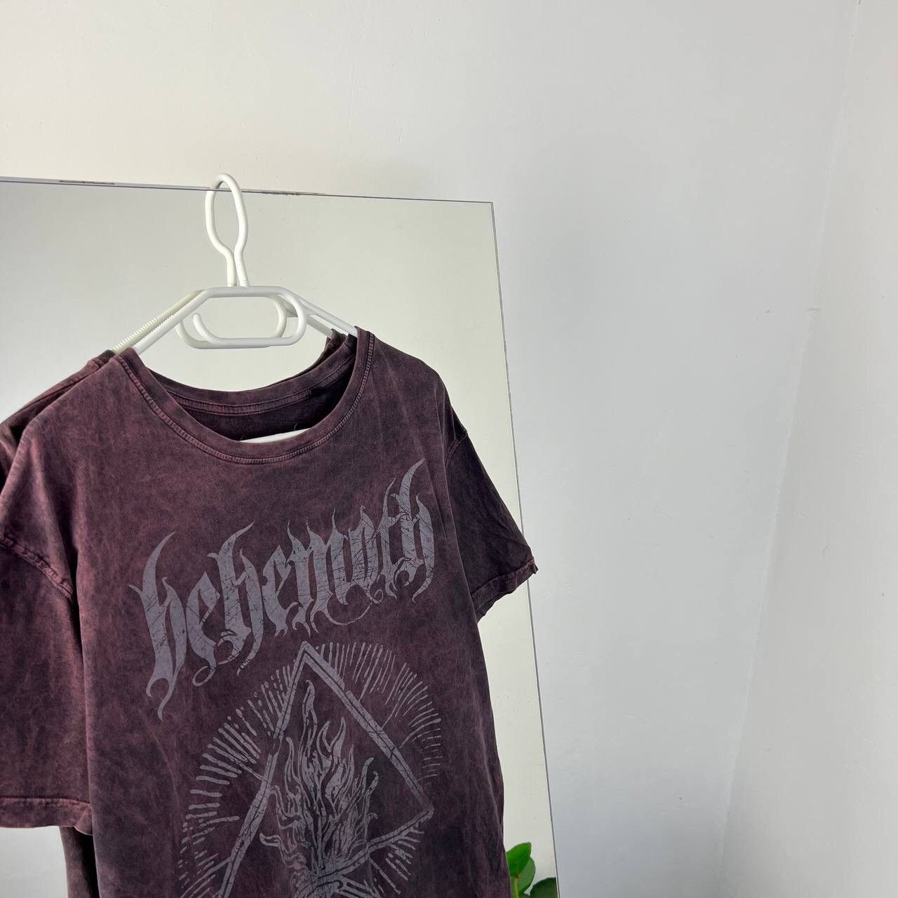 Vintage Behemoth Tour Tee 90s Very Rare Satanist Metall Gothic Rock Size US L / EU 52-54 / 3 - 2 Thumbnail