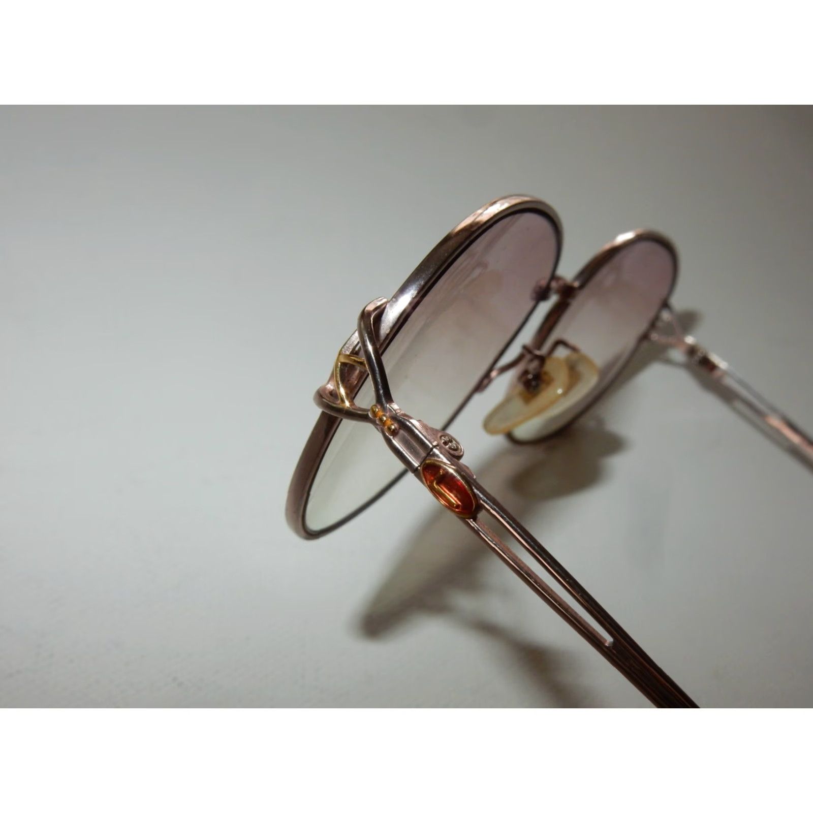 Lancel VINTAGE Lancel Sunglasses Women 56mm Silver Gold Frames Prescription Light Magnification Size ONE SIZE - 6 Thumbnail