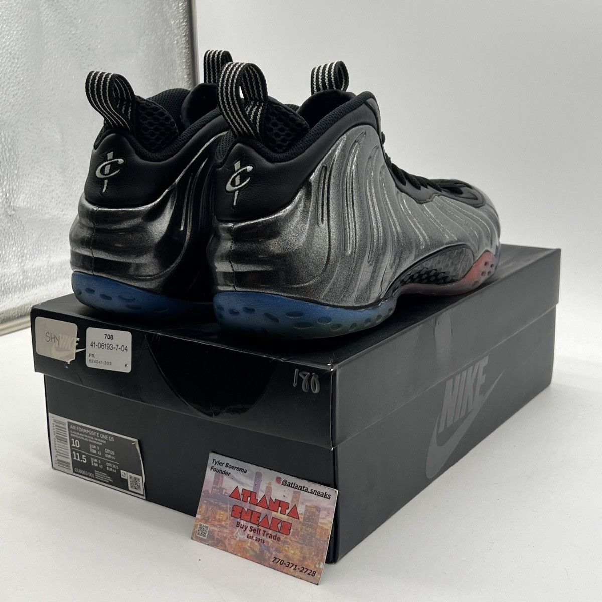 Nike Air Foamposite one gradient soles Size US 10 / EU 43 - 5 Thumbnail