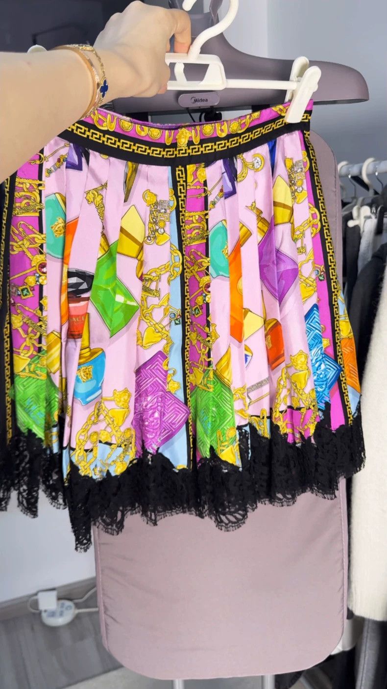Other Versace Printed pleated skirt Size M / US 6-8 / IT 42-44 - 1 Thumbnail