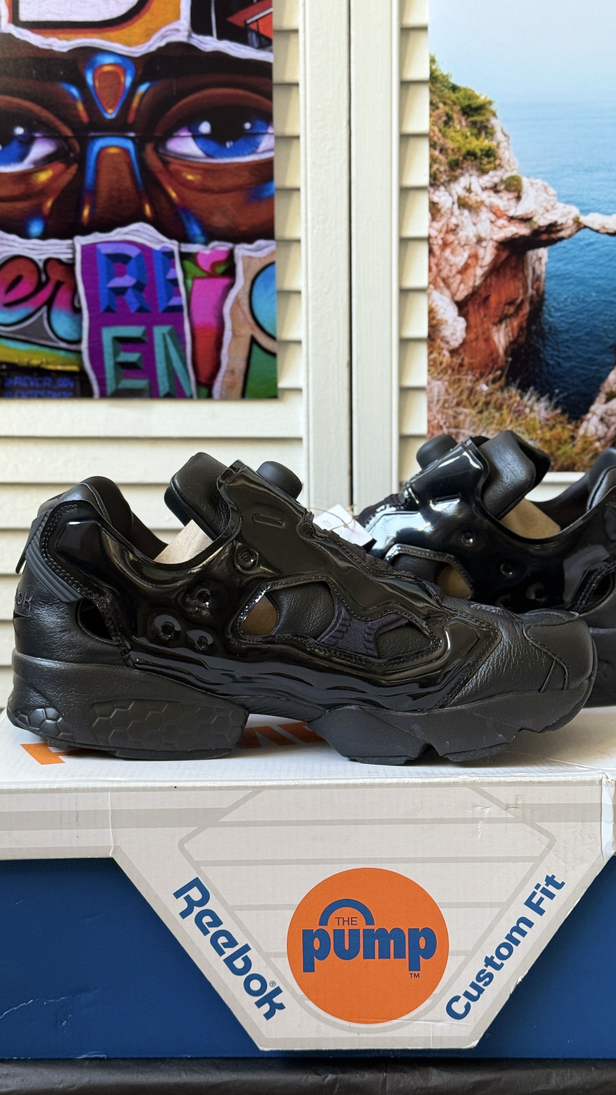 Reebok Needles Instapump Fury Size US 11.5 / EU 44-45 - 7 Thumbnail