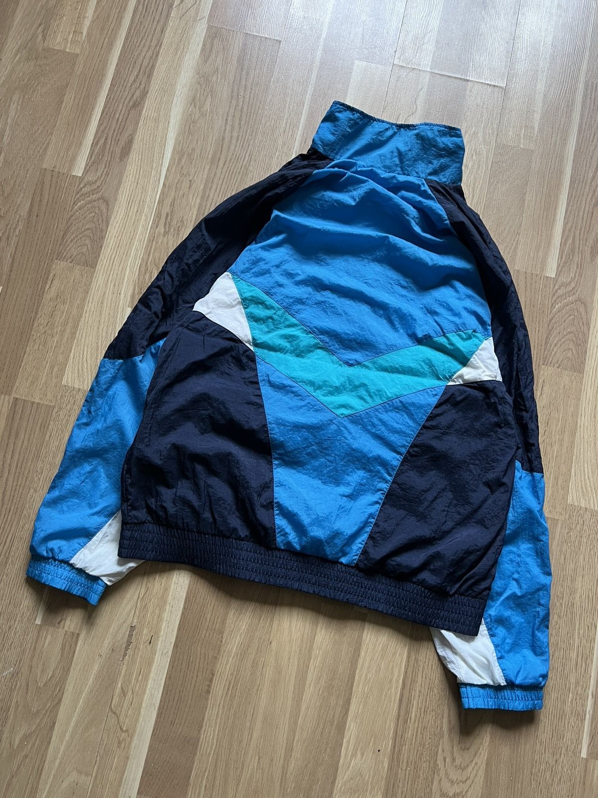 Adidas Adidas vintage windbreaker rave multicoloured 90s y2k s Size US L / EU 52-54 / 3 - 6 Thumbnail