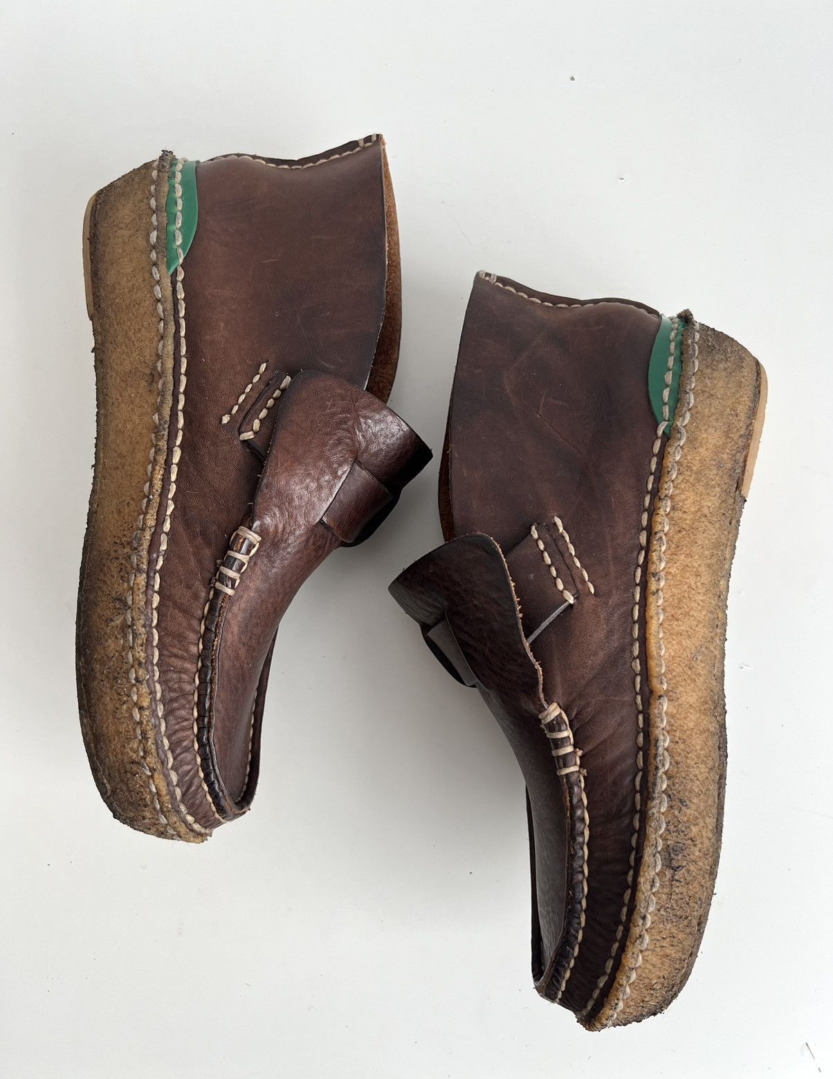 Visvim 🔥Visvim Skynyrd Double Ring Leather Folk Moc Boots Size US 8.5 / EU 41-42 - 14 Thumbnail