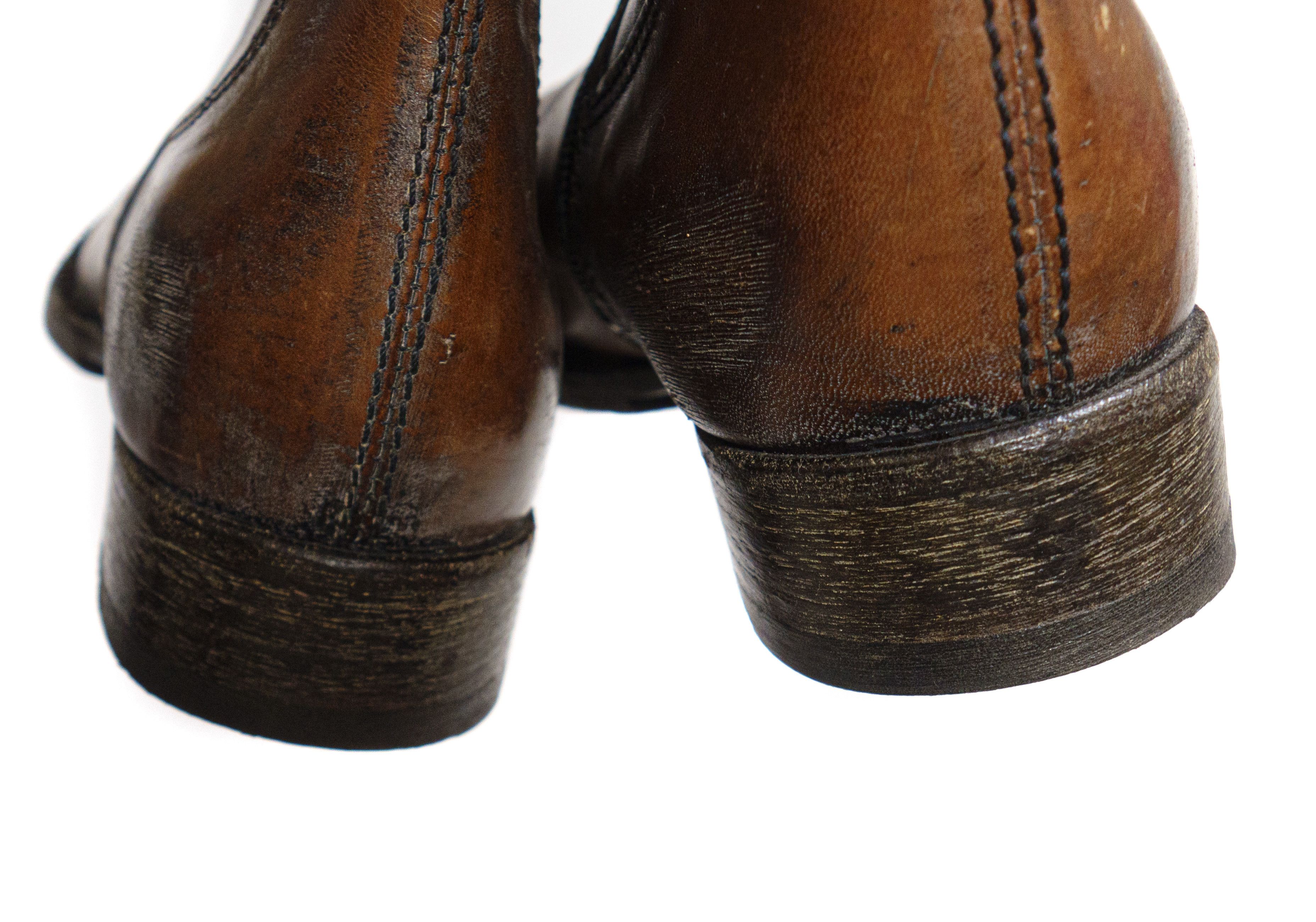 MoMA 00S Cowboy Leather Boots Vintage Size US 8.5 / IT 38.5 - 3 Thumbnail