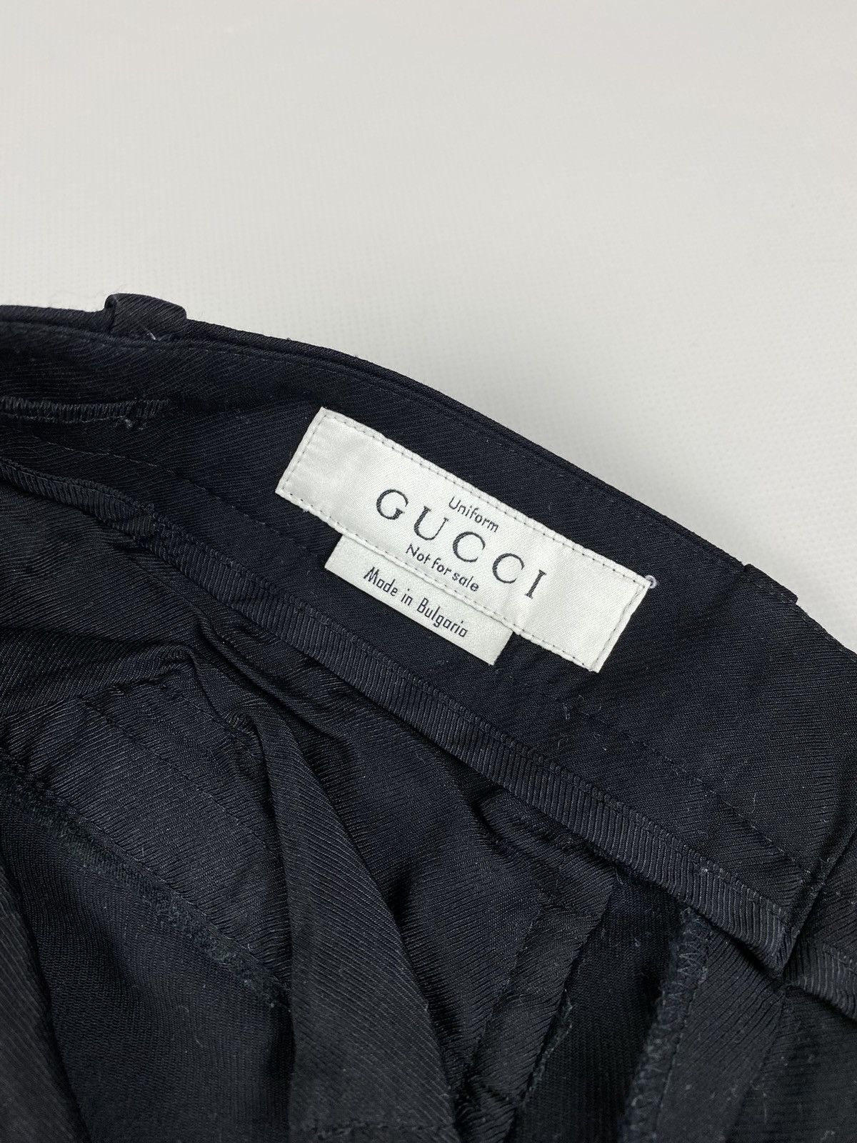 Gucci Gucci Uniform ladies wool wide leg dress pants trousers Size 26" / US 2 / IT 38 - 12 Thumbnail