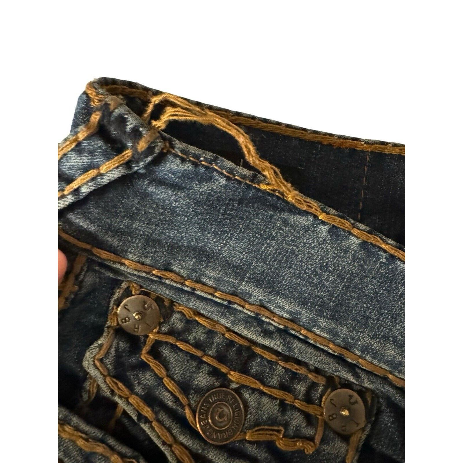 True Religion True Religion Geno Super T Jeans Relaxed Y2K Vintage Size US 40 / EU 56 - 7 Thumbnail