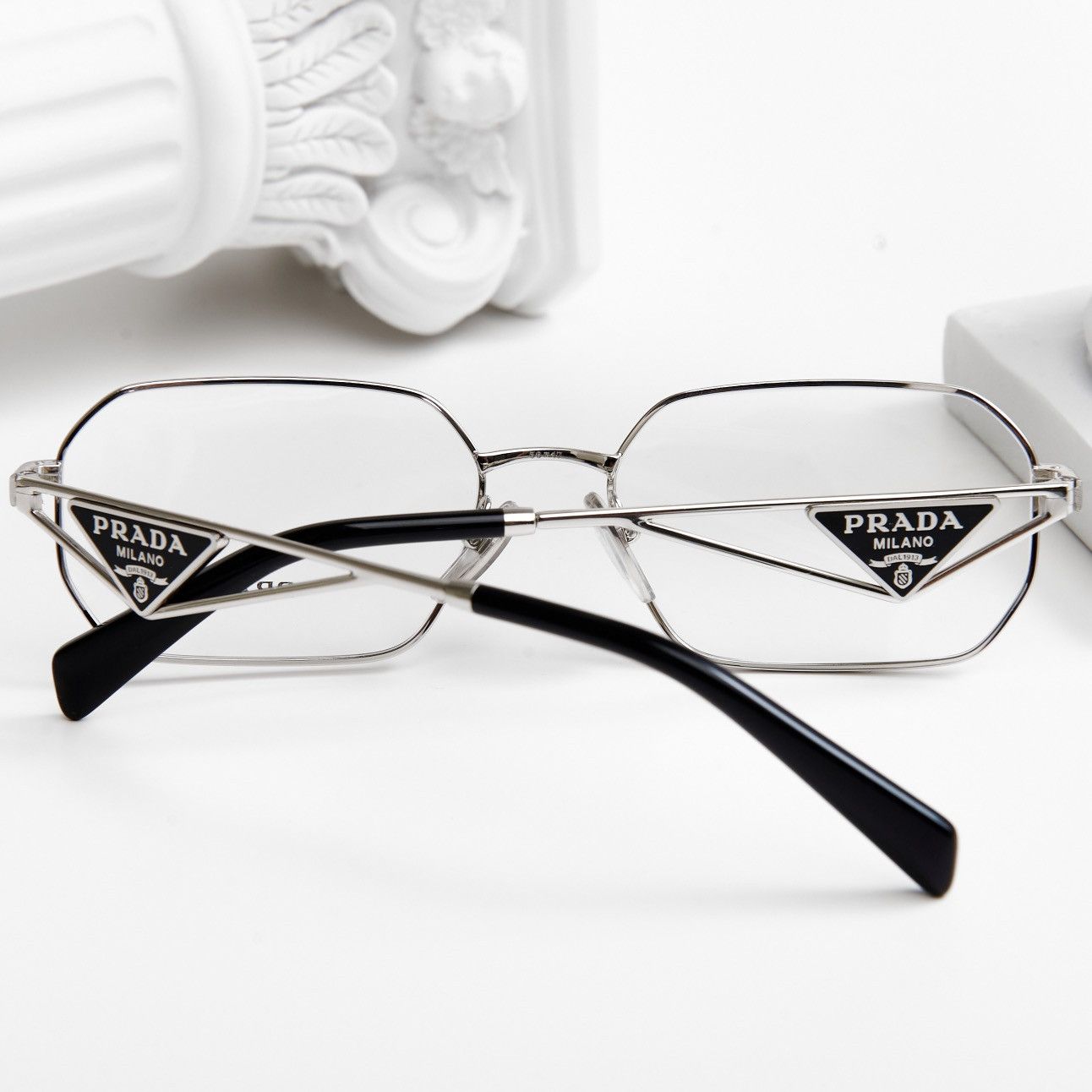Prada PRADA 0PR A53V 1BC1O1 GLASSES Size ONE SIZE - 7 Thumbnail
