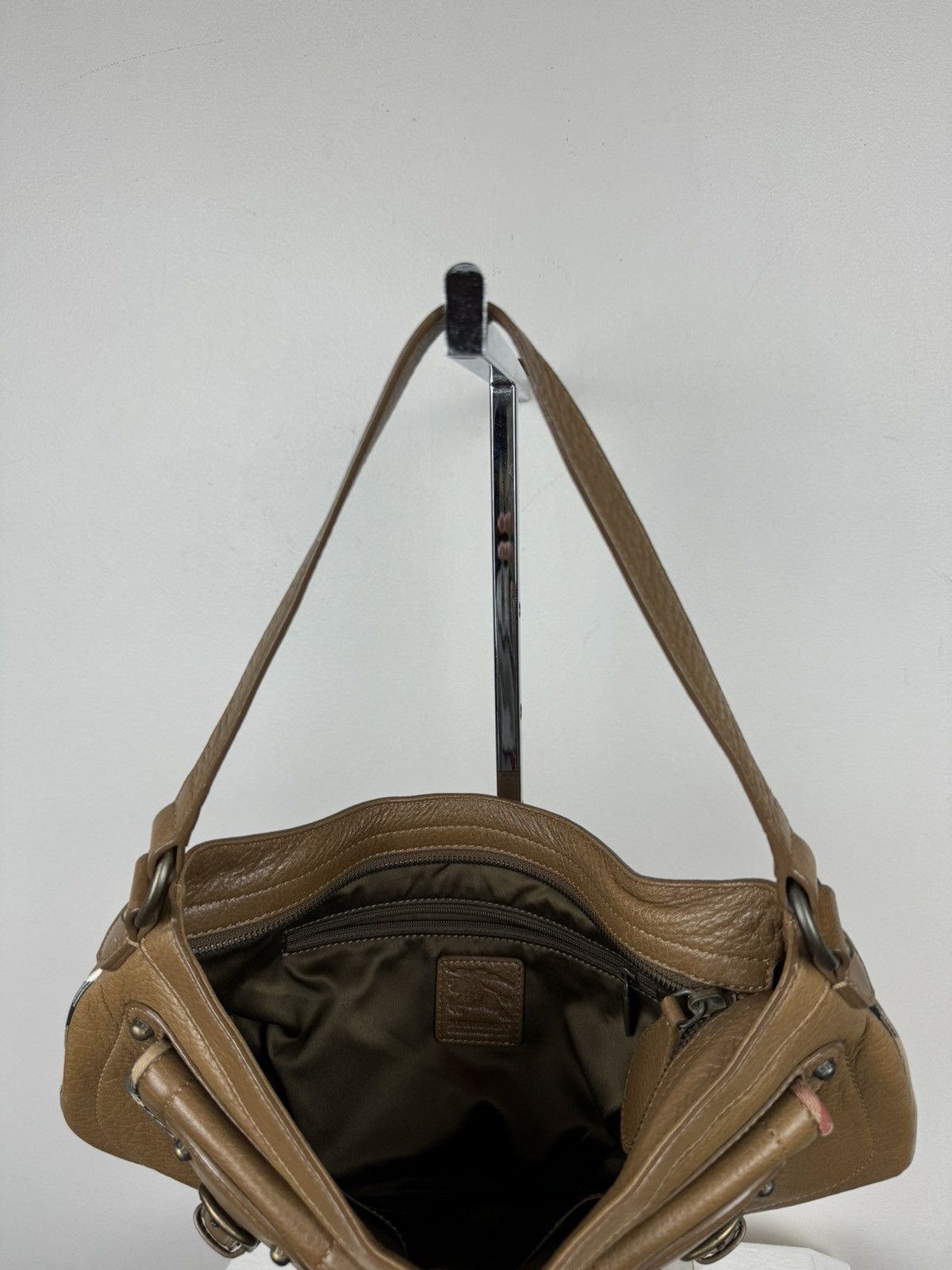 Burberry Leather shoulder bag Burberry original luxury casual item Size ONE SIZE - 5 Thumbnail