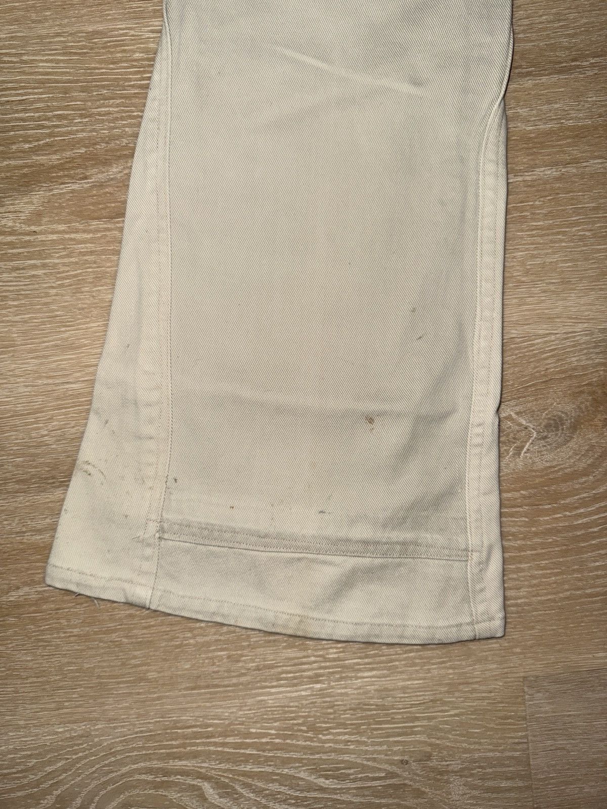 Levi's Vintage 60’s Big E Levi’s White Tab Bell Bottom Denim Jeans Size US 32 / EU 48 - 8 Thumbnail