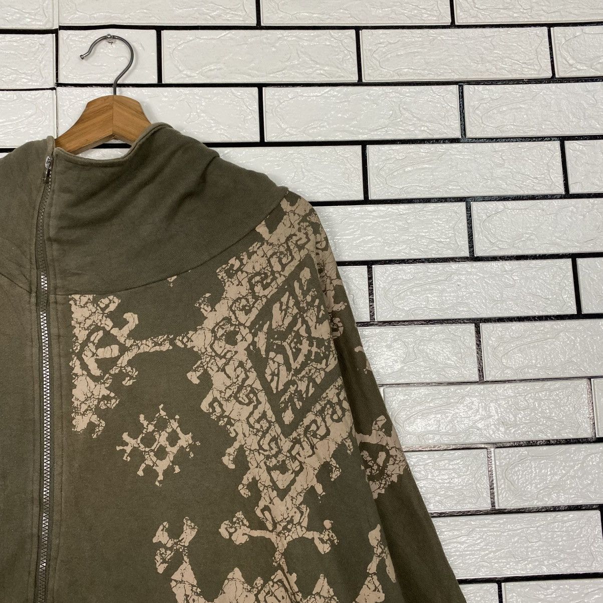 Japanese Brand 📌Long Design Zipper Jacket Amina Parka Style Navajo Size US M / EU 48-50 / 2 - 7 Thumbnail
