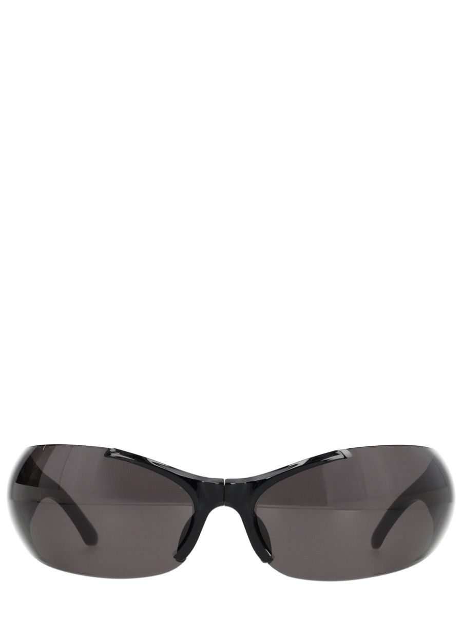 Balenciaga BALENCIAGA "AFTERHOUR OVAL" SUNGLASSES - BLACK Size ONE SIZE - 1 Thumbnail
