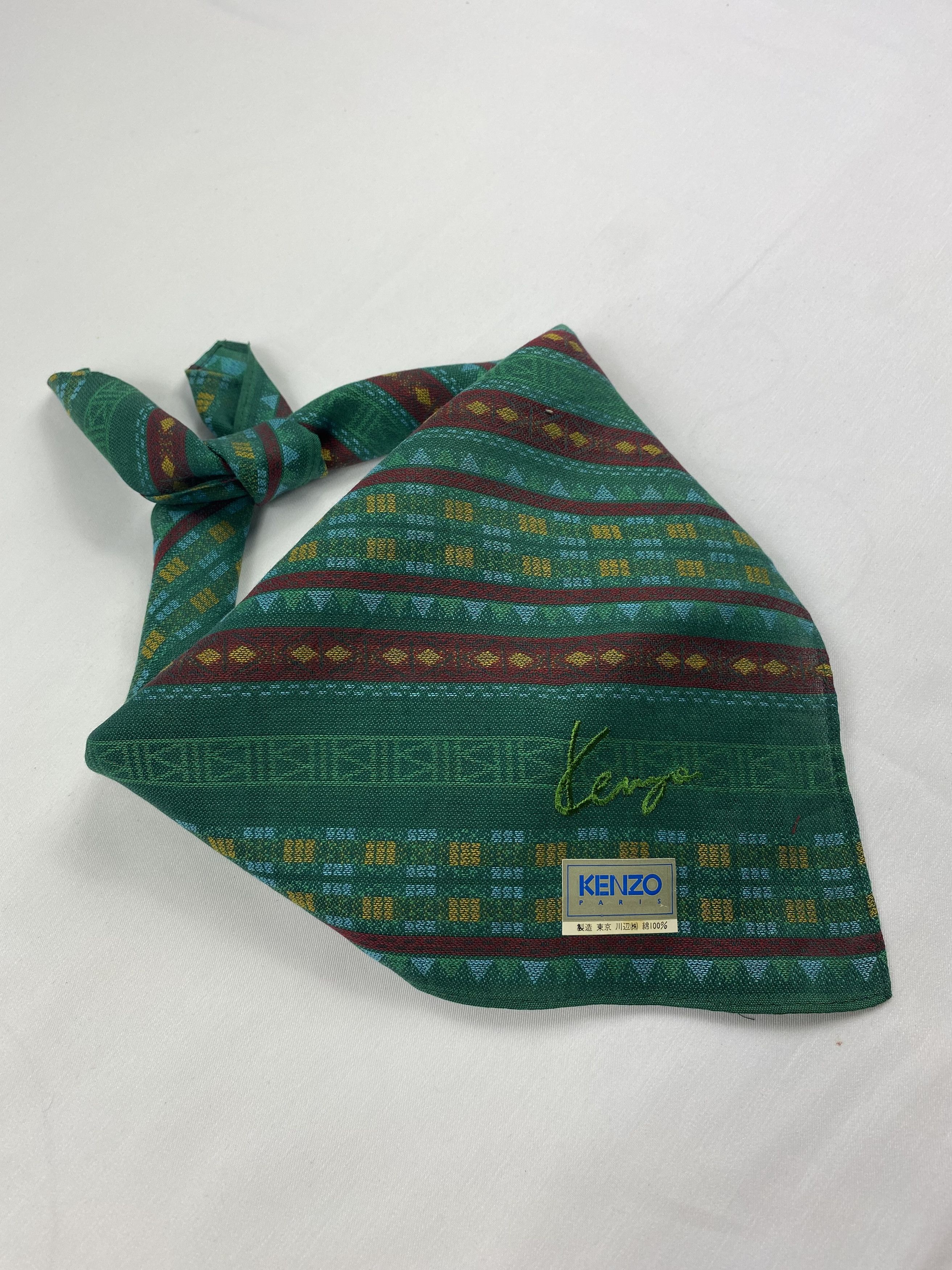 Kenzo × Vintage Kenzo Handkerchief / Bandana / Neckerchief Size ONE SIZE - 2 Thumbnail