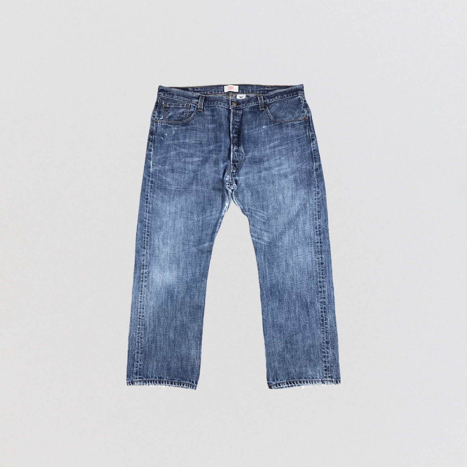 Levi's Vintage Blue Wash Levis 501 Jeans-JM1330 Size US 42 / EU 58 - 1 Thumbnail