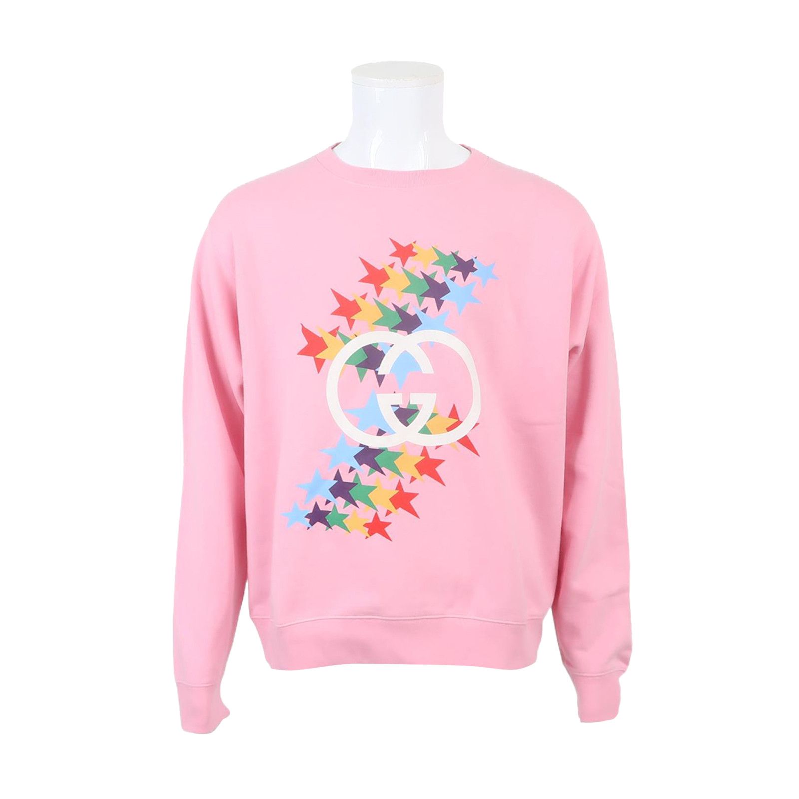 Gucci Gucci Star Logo Interlocking G Sweatshirt US M Size US M / EU 48-50 / 2 - 1 Thumbnail