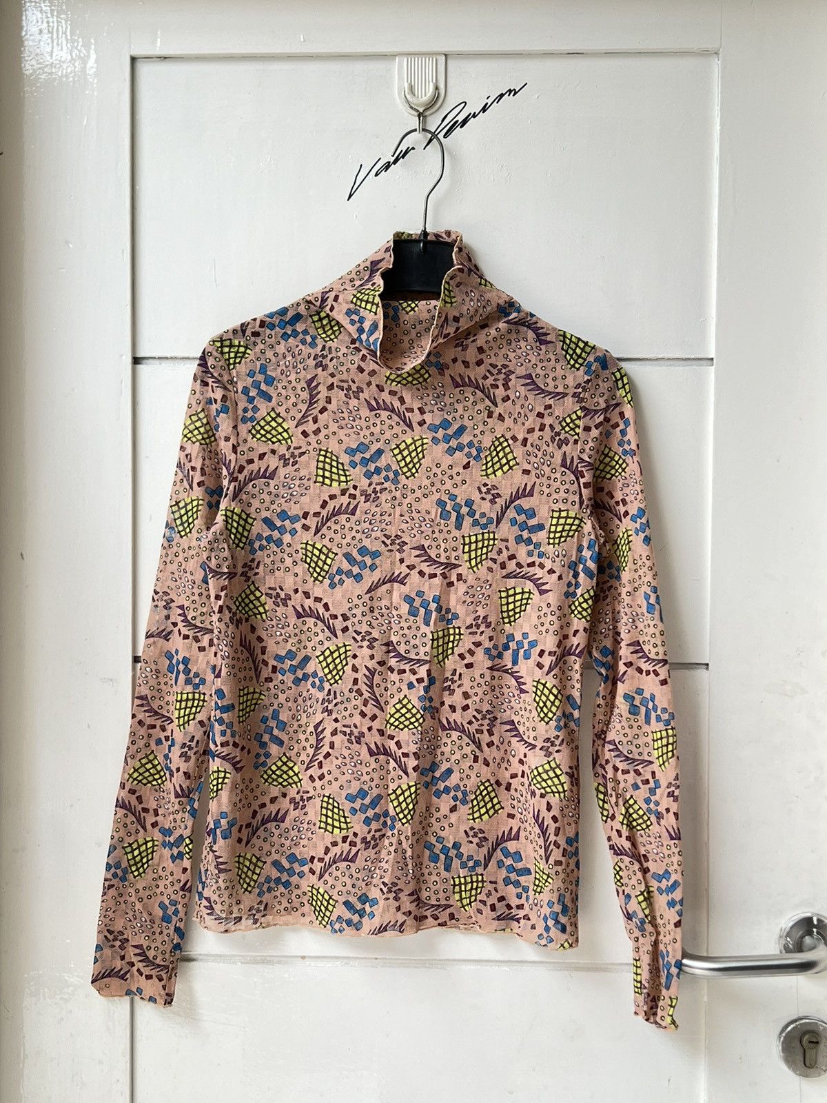Hiroko Koshino Homme TRUNK HIROKO KOSHINO Mesh T-shirt Size US XS / EU 42 / 0 - 1 Thumbnail