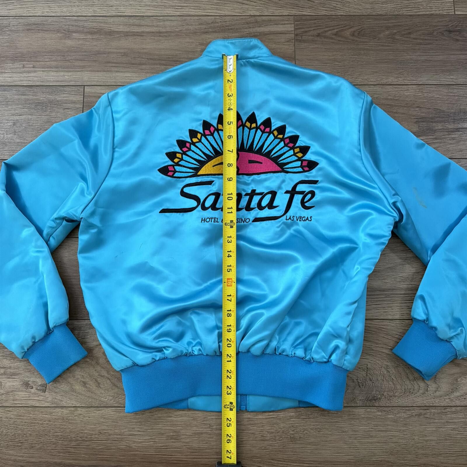 Other Vintage Las Vegas Santa Fe Hotel & Casino Turquoise Jacket Size US S / EU 44-46 / 1 - 7 Thumbnail