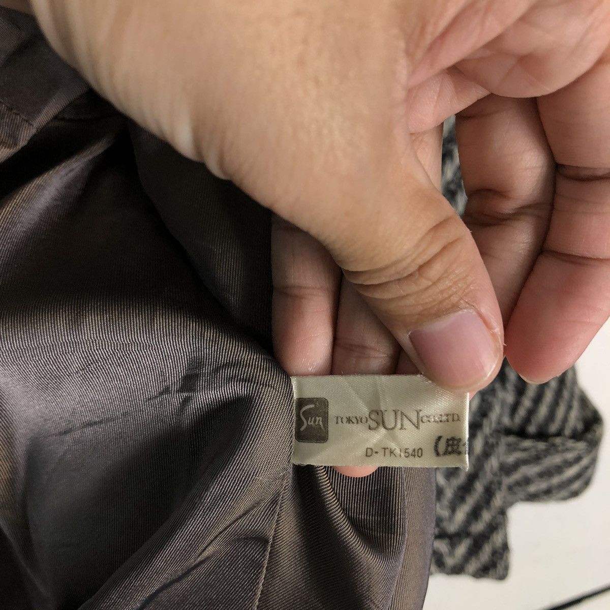 Japanese Brand 🔥Vtg Herringbone Wool Bomber Jacket Viasun Issey Miyake Size US M / EU 48-50 / 2 - 17 Thumbnail