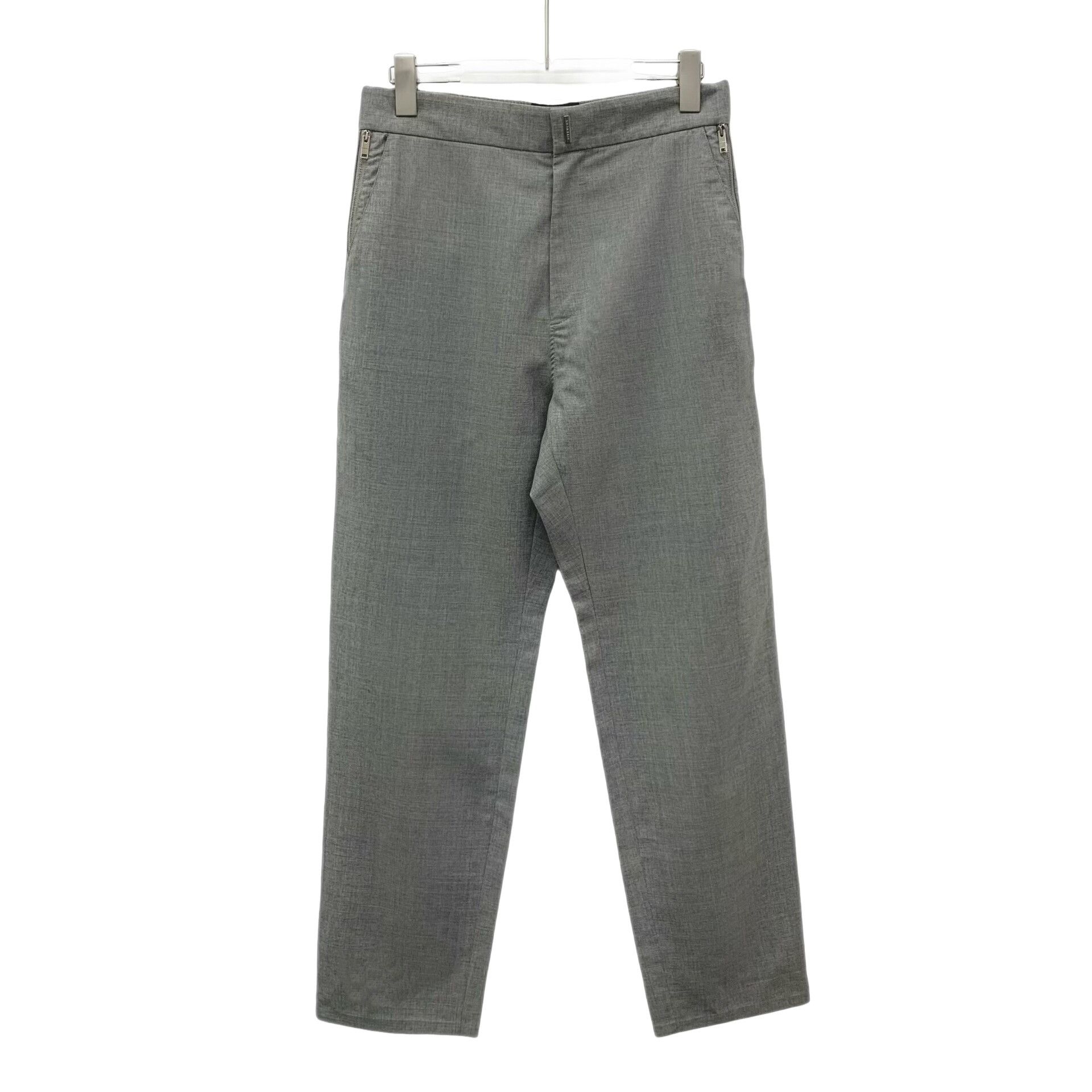 Givenchy Givenchy Grey Wool Casual Trousers 46 Size US 30 / EU 46 - 1 Thumbnail