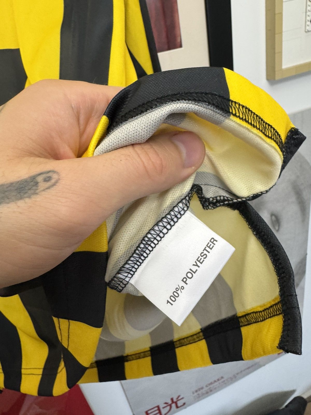 Vintage BORUSSIA DORTMUND JERSEY GOOOL.DE SOCCER FOOTBALL SPORT LS Size US XXL / EU 58 / 5 - 6 Thumbnail