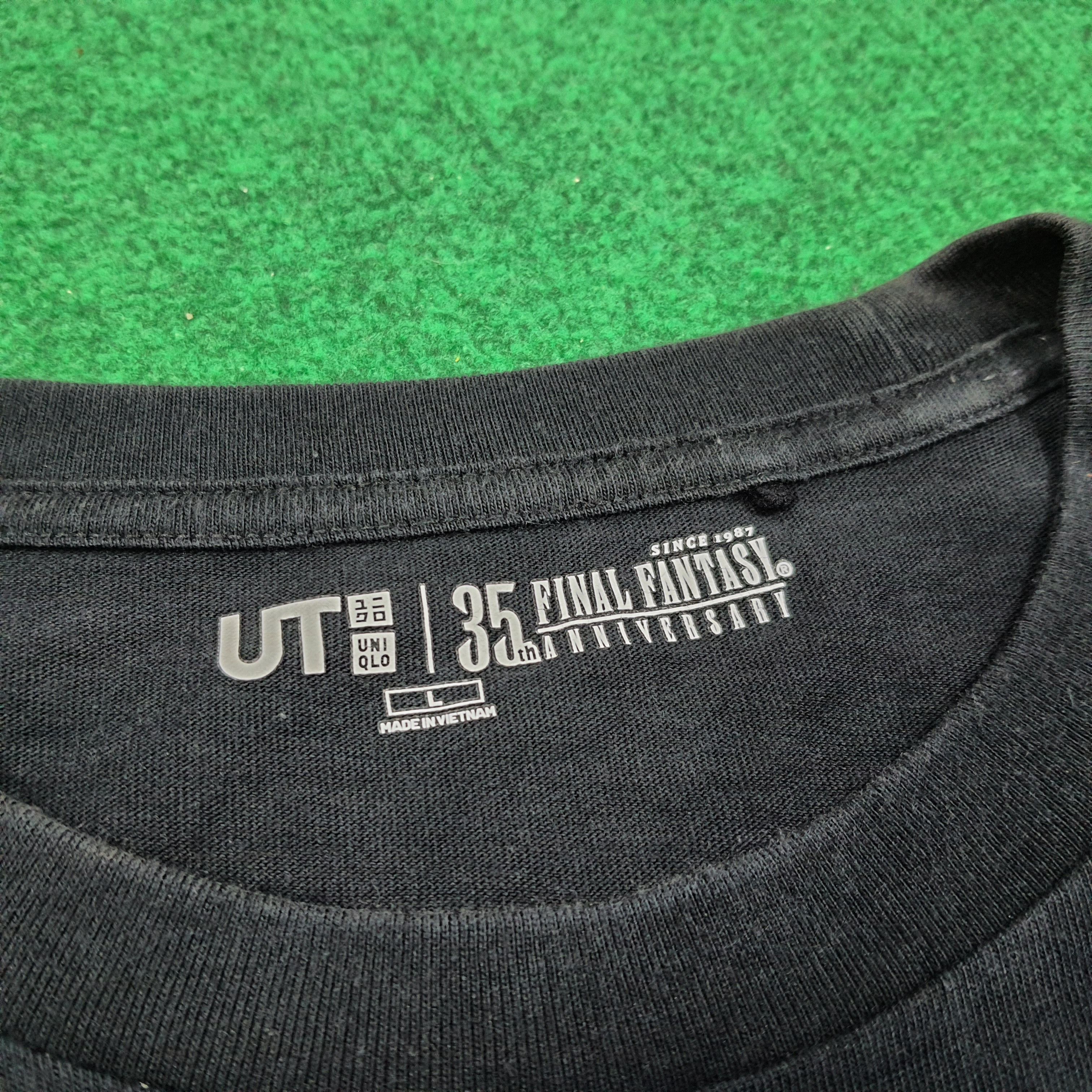 Playstation × The Game × Vintage Vintage Final Fantasy XVI 35th Anniversary Tshirt Size US L / EU 52-54 / 3 - 5 Thumbnail