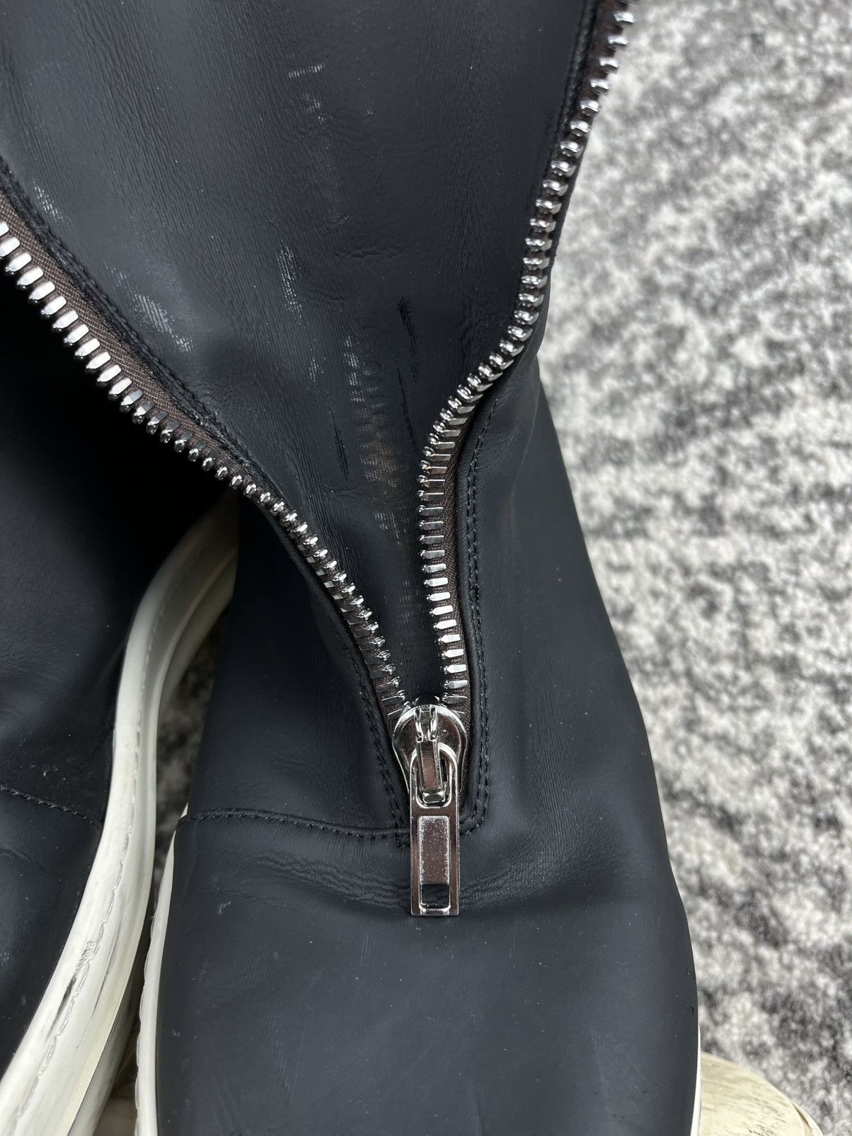 Rick Owens FW20 Rick Owens Zip Front Sneaker Boots Size US 9 / EU 42 - 7 Thumbnail