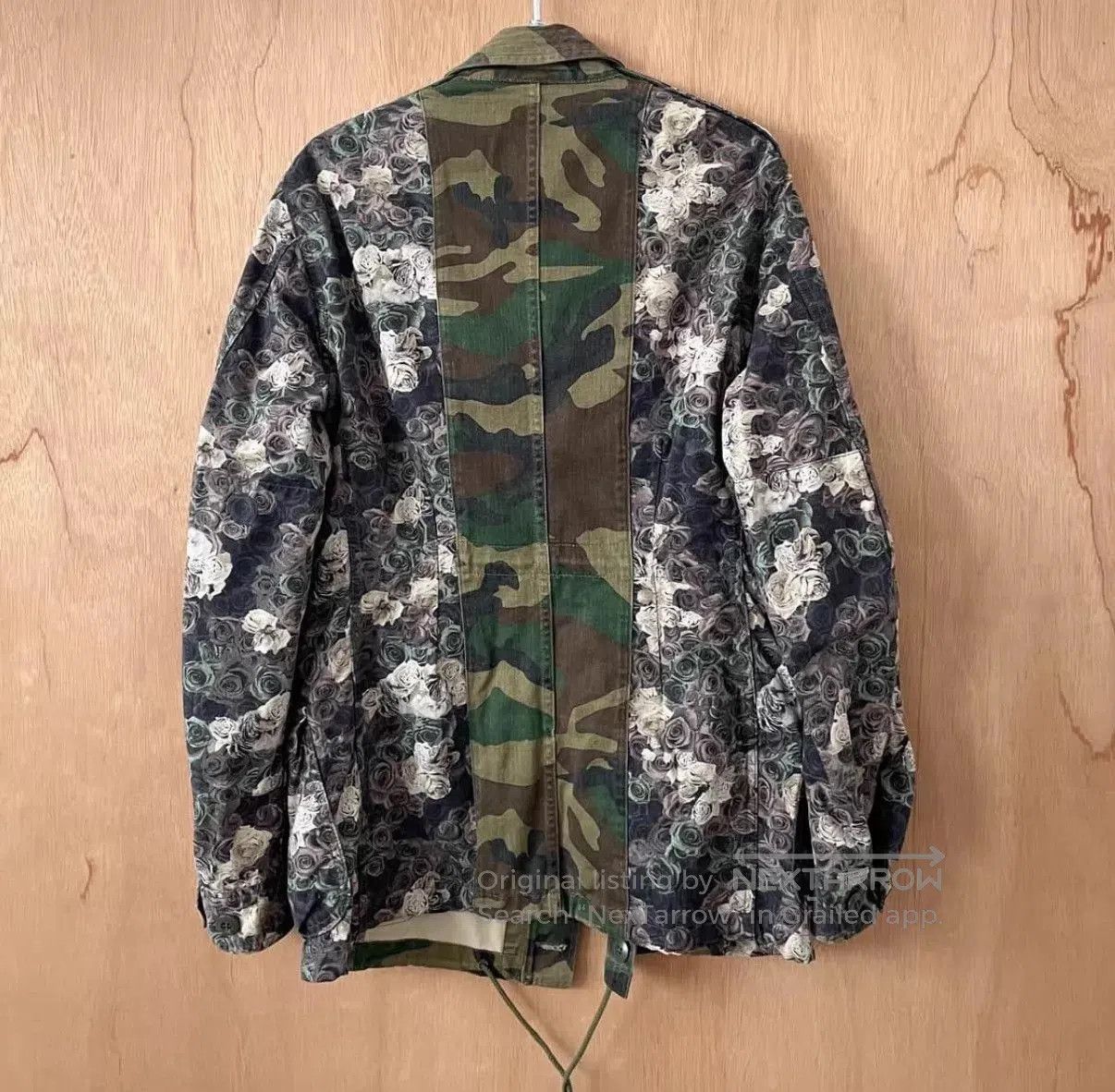 Maison MIHARA YASUHIRO Green Camo Floral Patchwork Jacket Size S. Size US S / EU 44-46 / 1 - 2 Thumbnail