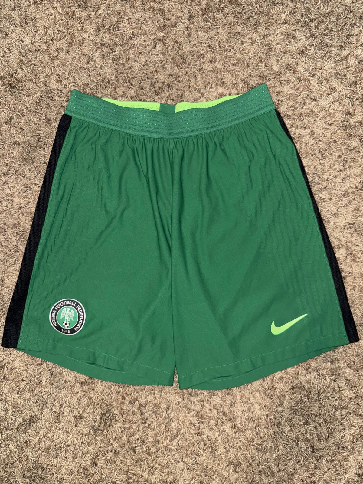 Nike Nike Men’s Nigeria National Soccer Team Vaporknit Shorts Sample Size US 34 / EU 50 - 1 Thumbnail